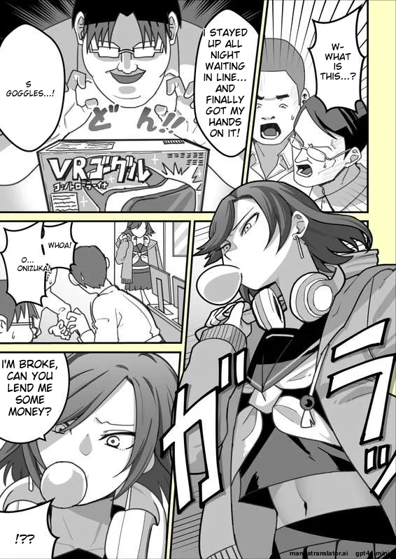 A story about pranking a girl who is obsessed with VR Page 1
