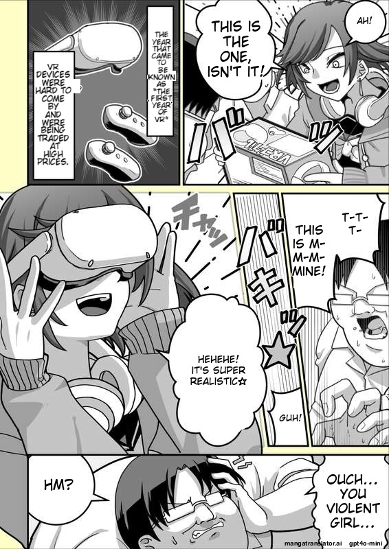 A story about pranking a girl who is obsessed with VR Page 2
