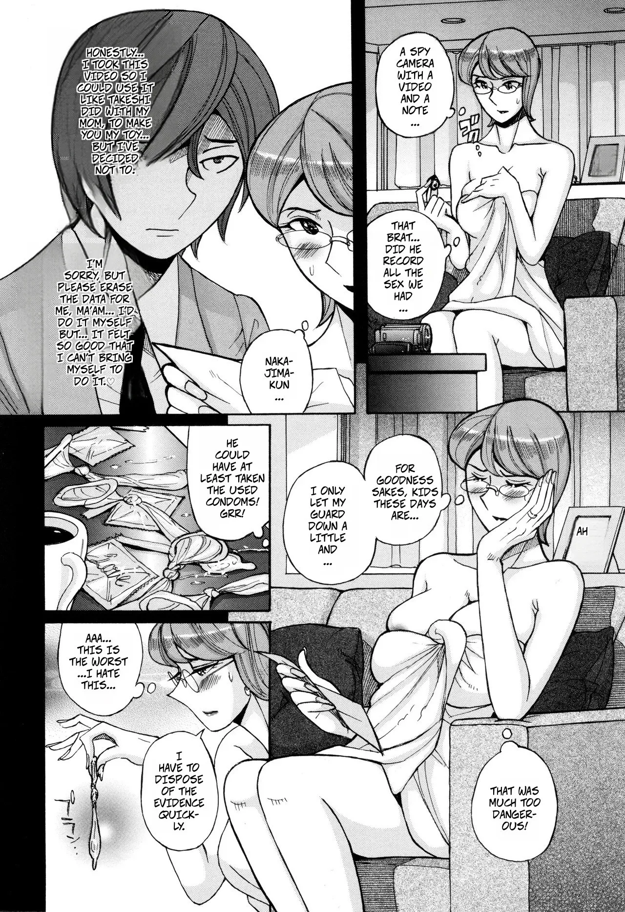 [Kojima Miu]Kirishima's Mother(Mesuhaha Rankou Kanzenban Parts 1-3 of 5) Page 24