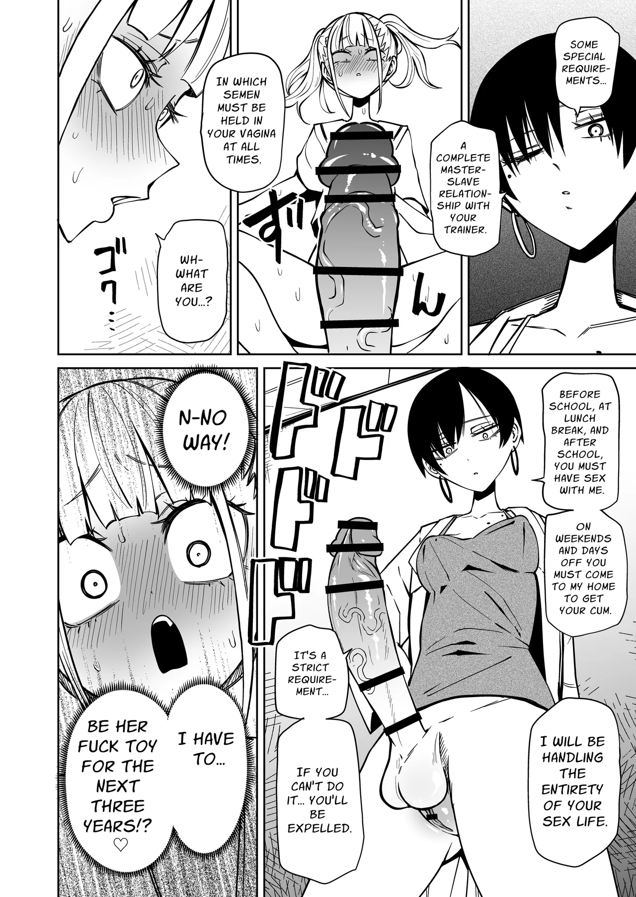 [Mikenekohanten (Sakamoto Kafka)]Tomodachi o Onaho ni shitetara Futanari Kyoushi ni Chinpo de Shikararemashita | I Got Scolded By A Futanari Teacher For Treating My Friends Like Fuckholes[English] [Stationary Target] Page 27