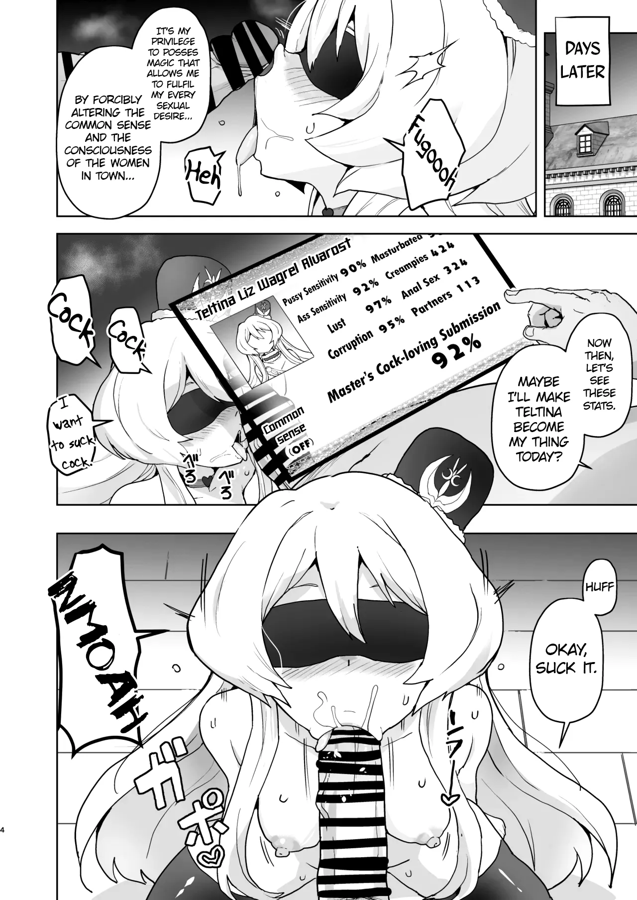 (C106) [Aheajifu (Sanatsuki)]Tokken Ero Mahou, Shiawase no Succubus Ochi(Sentai Red Isekai de Boukensha ni Naru) [English] [ChoriScans] Page 4