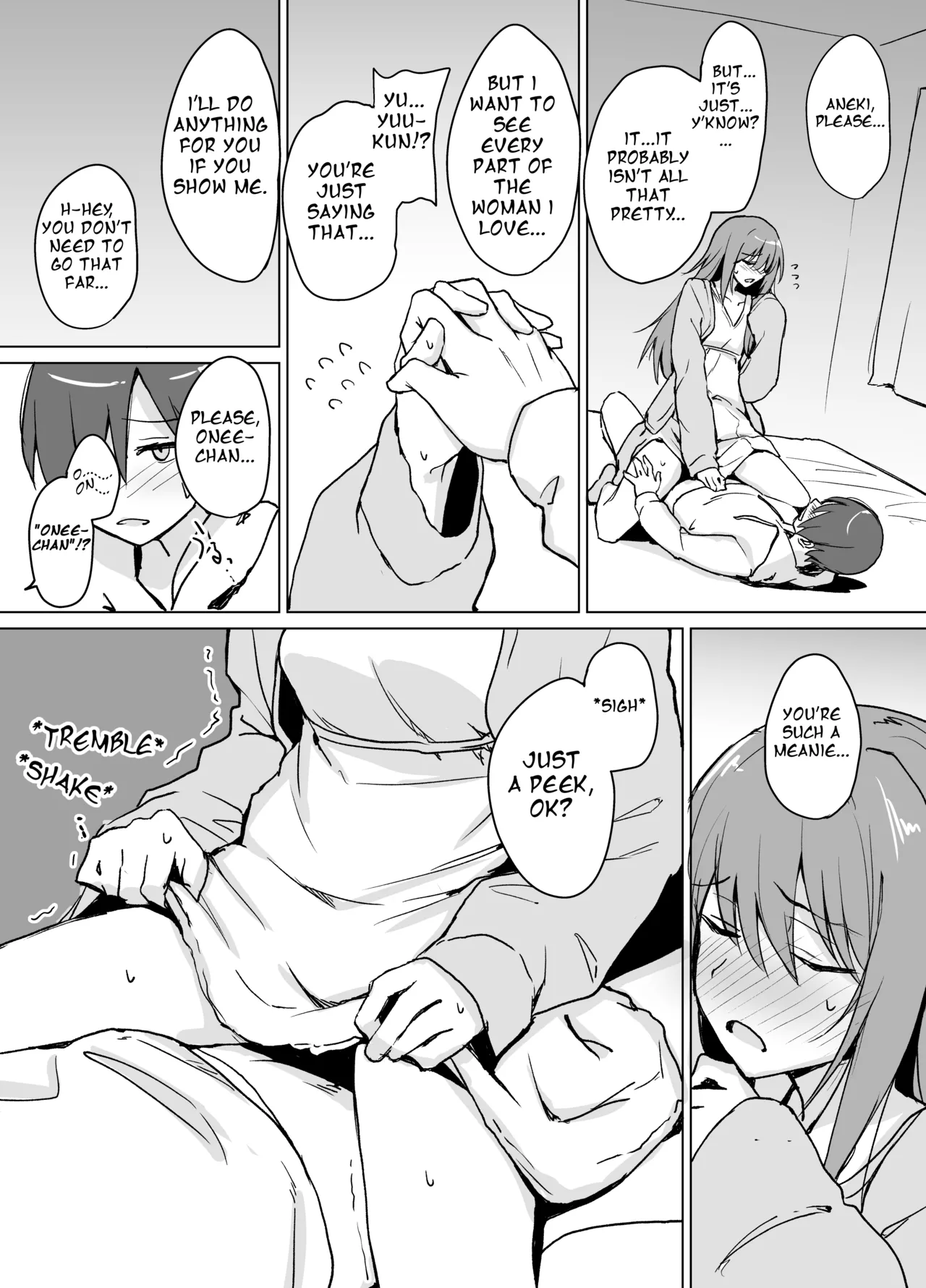 [+2 (Sabo)]Moumoku Uza-Garami Onee-chan to Chotto Ecchi na Wacha-Wacha Nakayoshi Hon.[English] [calg] [Digital] Page 12