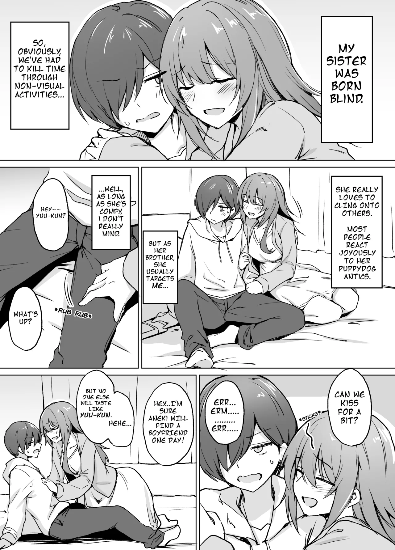 [+2 (Sabo)]Moumoku Uza-Garami Onee-chan to Chotto Ecchi na Wacha-Wacha Nakayoshi Hon.[English] [calg] [Digital] Page 3