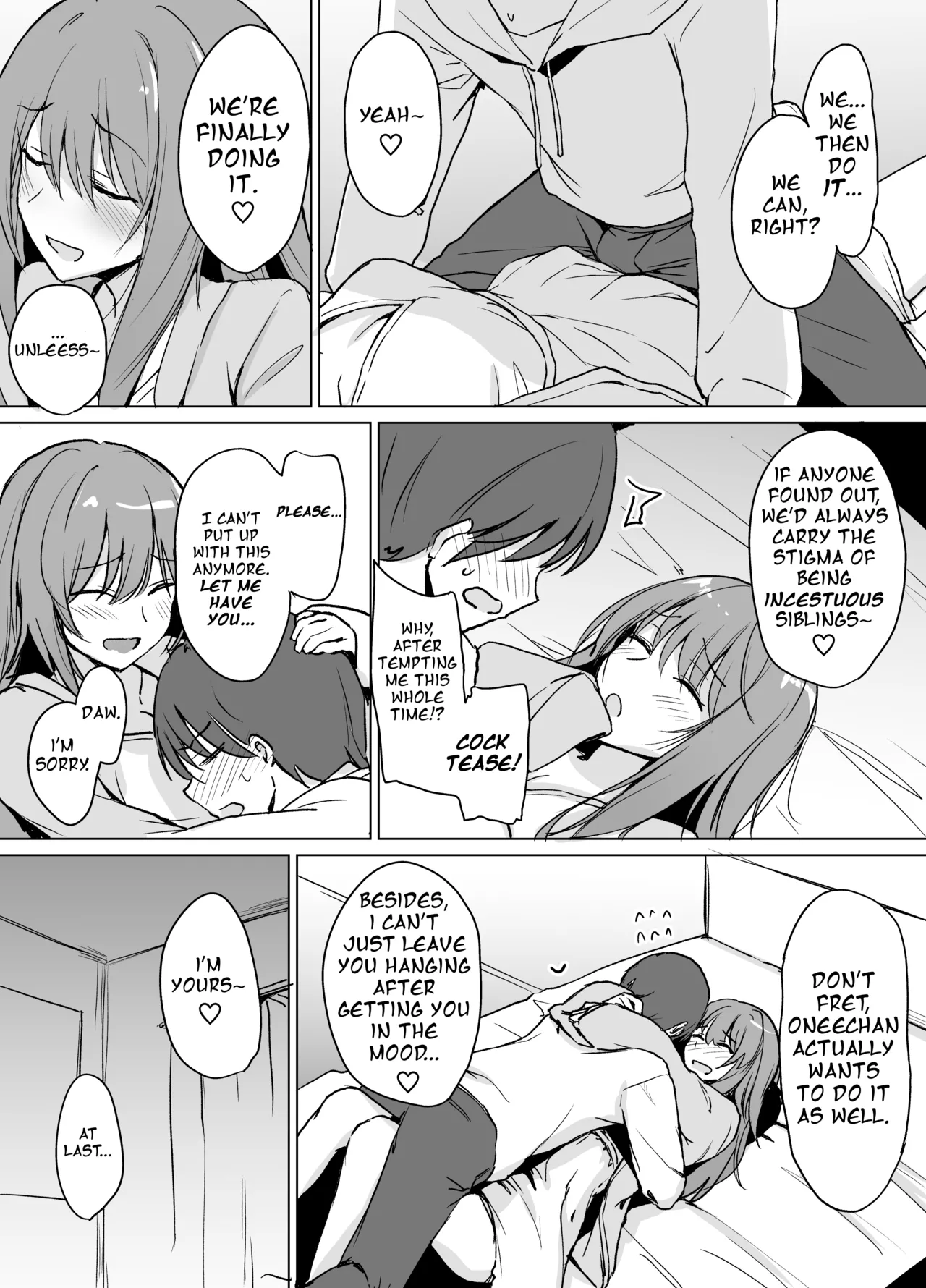 [+2 (Sabo)]Moumoku Uza-Garami Onee-chan to Chotto Ecchi na Wacha-Wacha Nakayoshi Hon.[English] [calg] [Digital] Page 9
