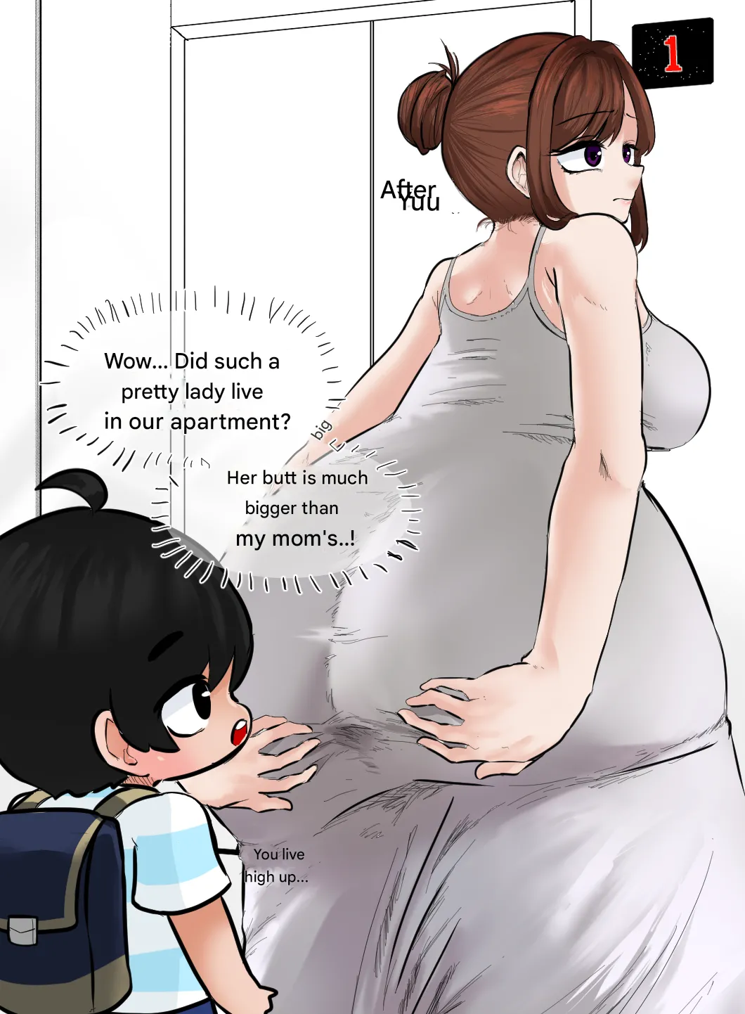 Elevator Missy Scott ver.(Pixiv Fanbox) Page 1