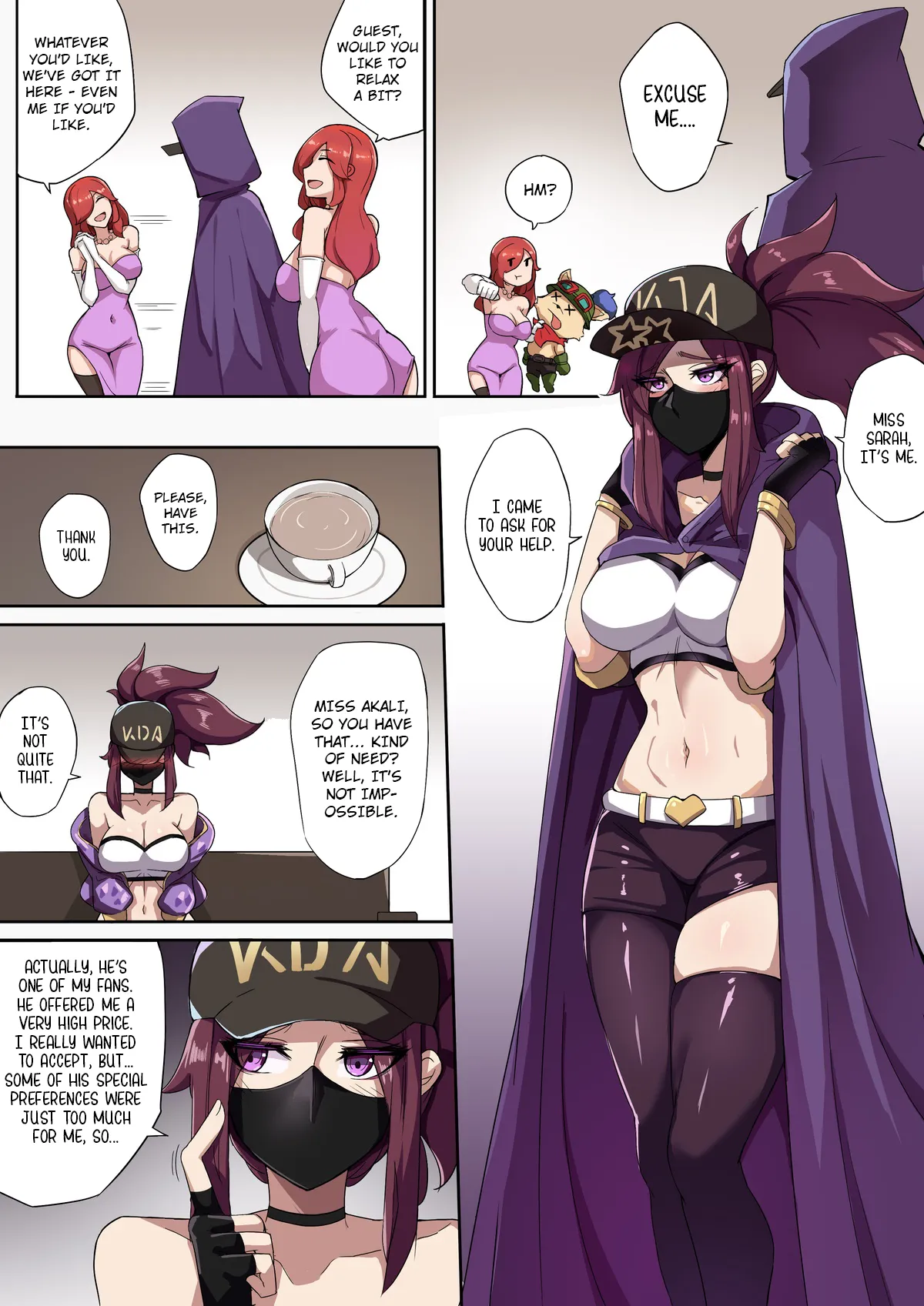 [leiji]League of Legends (Akali Edition) [English] | [泪吉] 英雄联盟（阿卡丽篇） Page 2