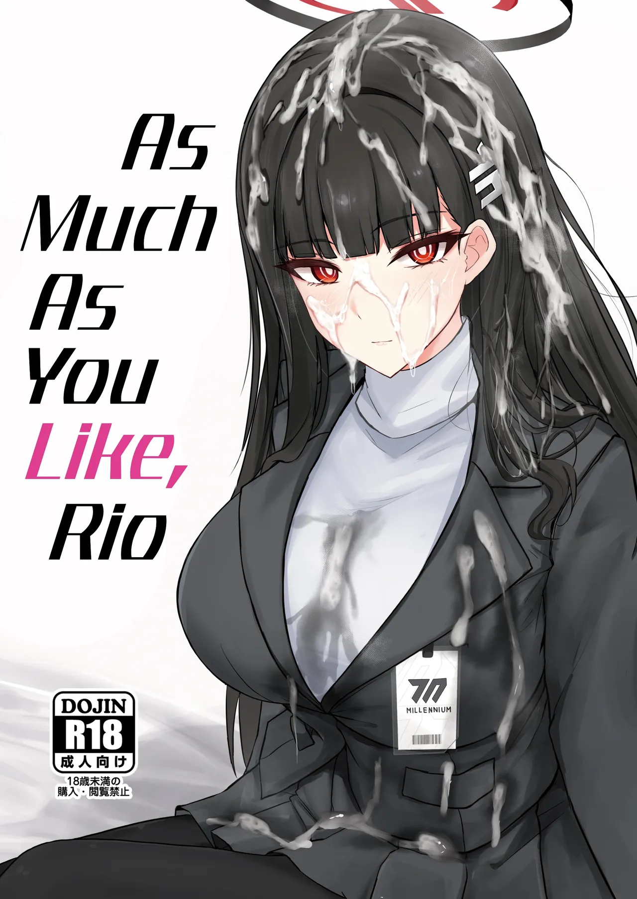 [Hakuginmokusei (Poshi)]Rio ni Suki nadake | As Much As You Like, Rio(Blue Archive) [English] [Digital] [Thighs] Page 1
