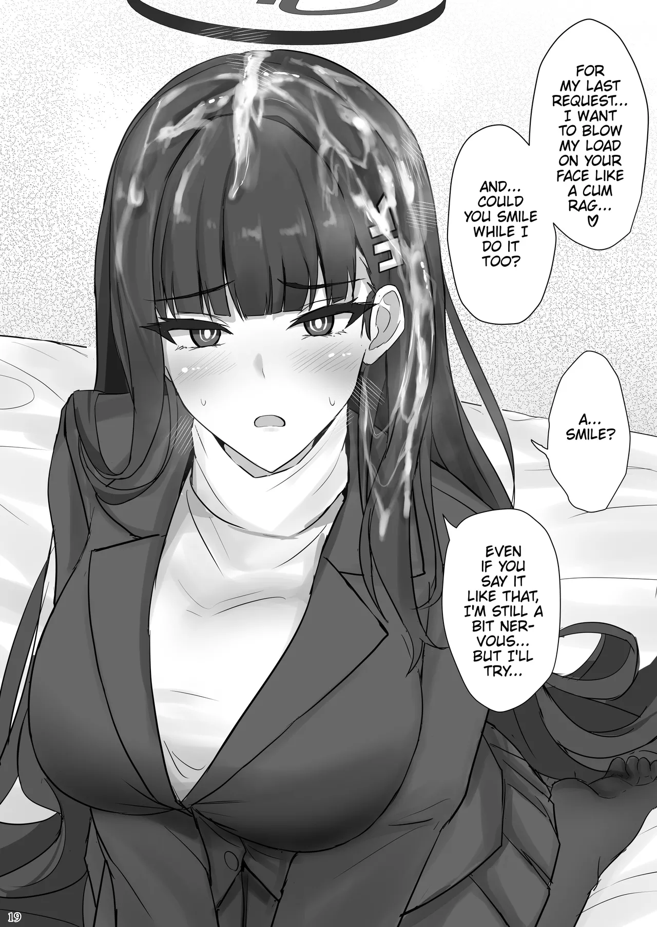 [Hakuginmokusei (Poshi)]Rio ni Suki nadake | As Much As You Like, Rio(Blue Archive) [English] [Digital] [Thighs] Page 18