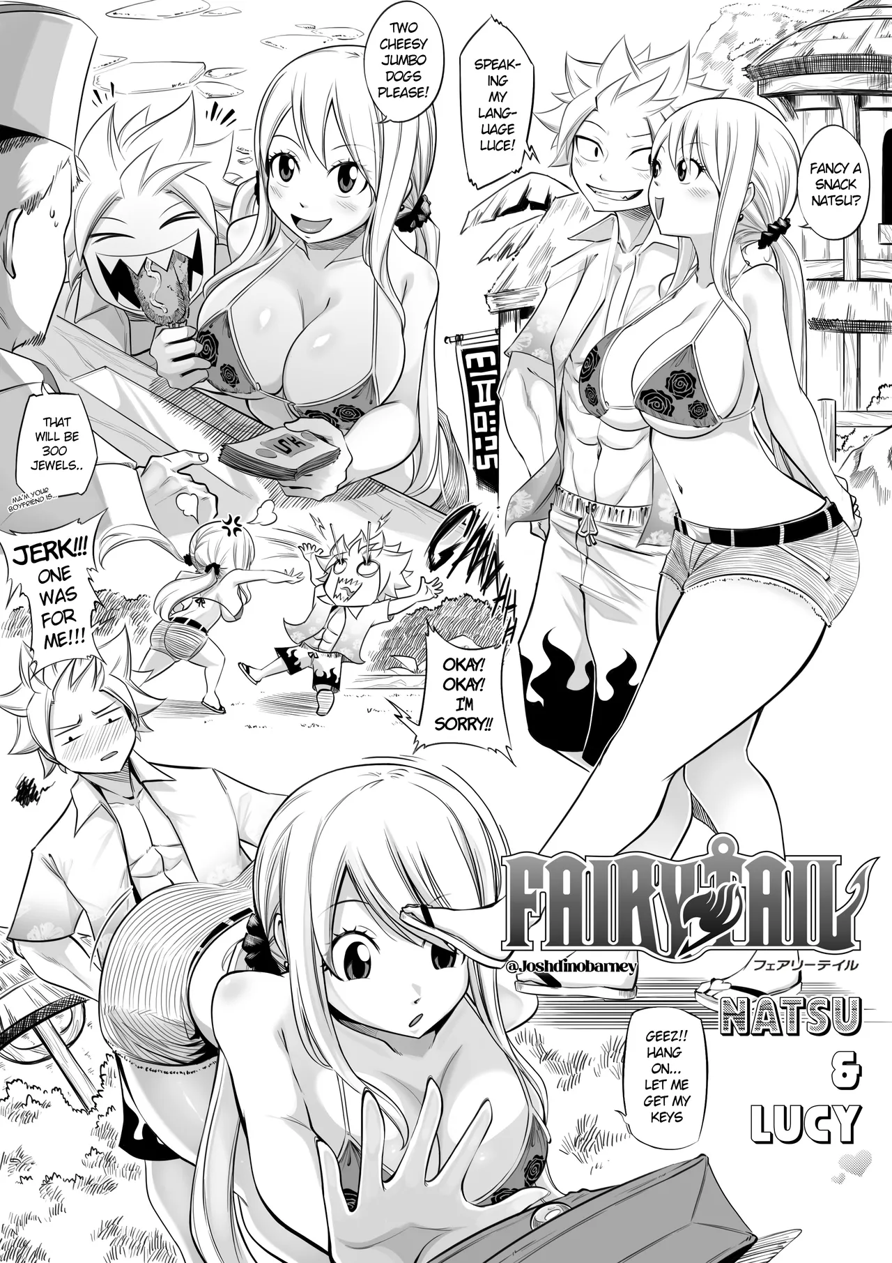 [Joshdinobarney]Nalu Summer Short 2025(Fairy Tail) [English] [Uncensored] Page 2