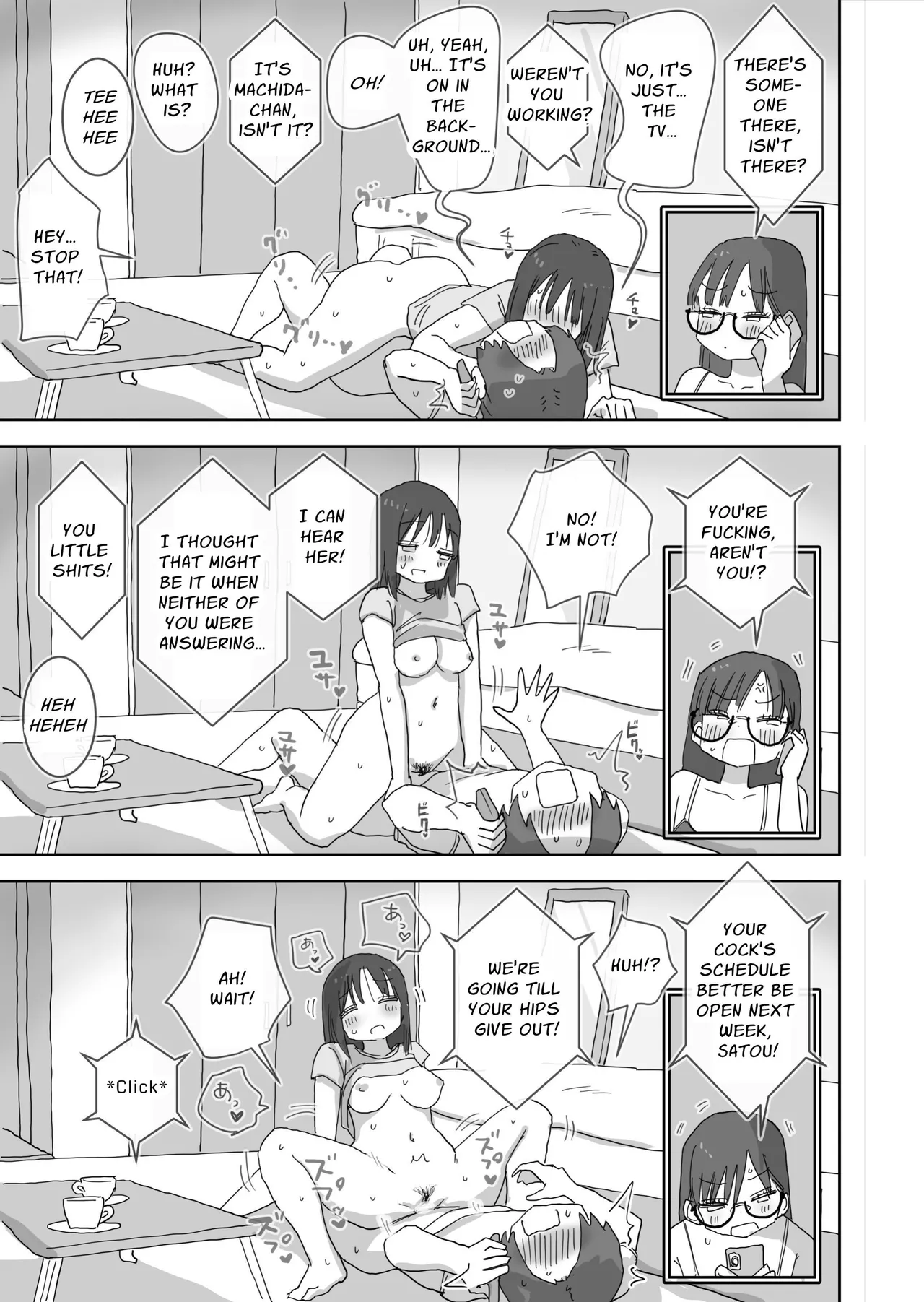 [Hiyashi Makura]Zoku・Onna Tomodachi to Sugosu Mattari Icha Love H na Kyuujitsu Machida-san-hen | My Naughty Lovey-Dovey Day Off With My Female Friends Continued ~Machida~[English] [meatmanTL] Page 37