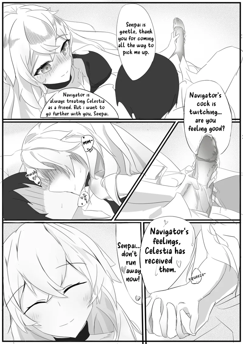Celestia's Exclusive Time Alone with the Navigator Page 7