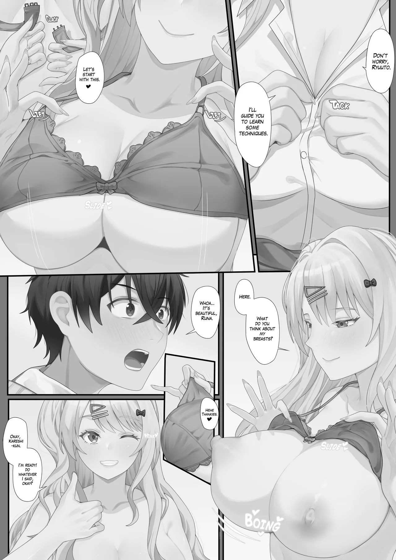 [Naraku No Nimotsu]Teaching Sex to My Inexperienced Boyfriend is Both Rewarding & Enjoyable[Short Story] (KimiZero) Page 2
