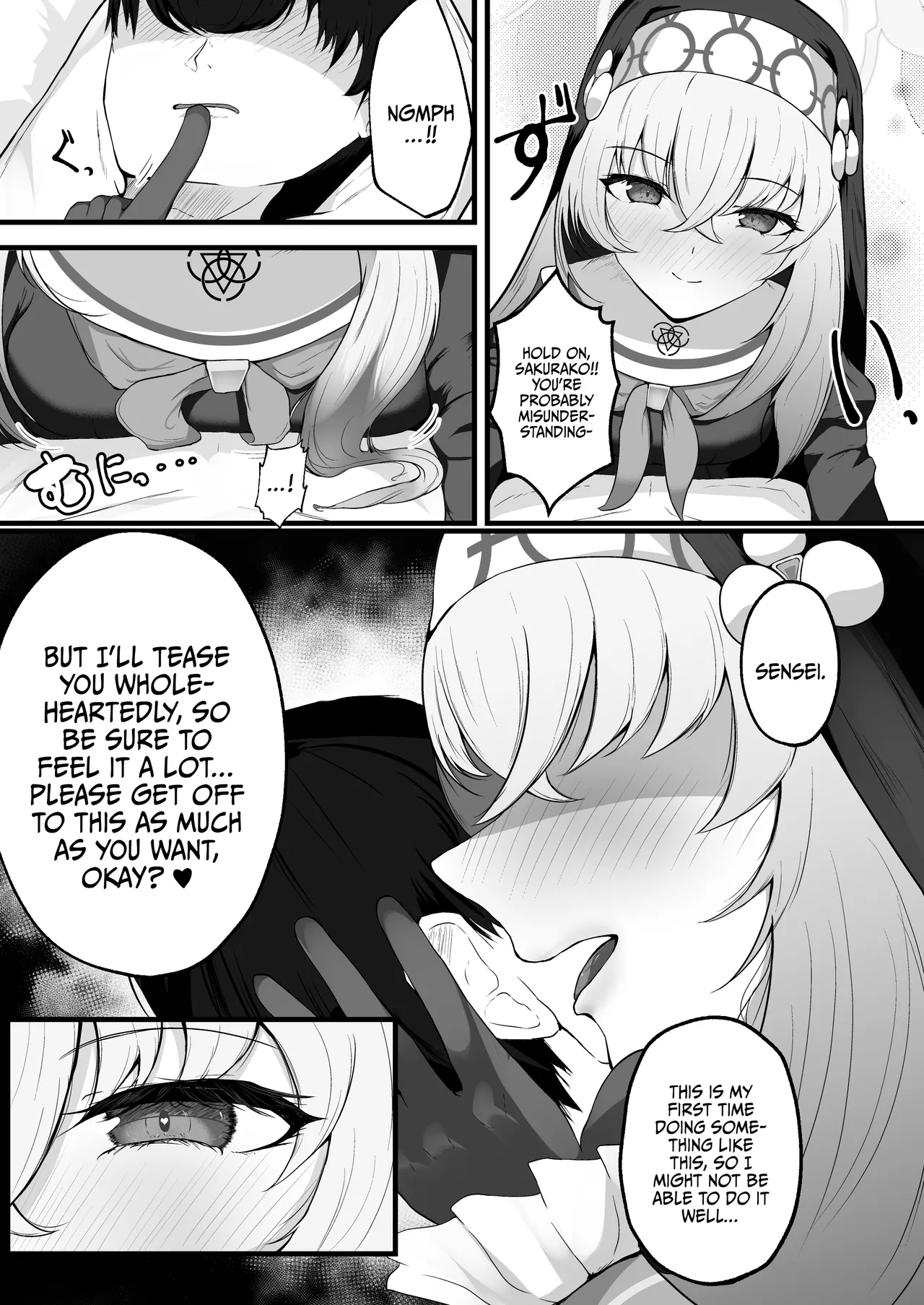 [Huyu no Tataki (Huyugatuo)]Kou Iu no ga Osuki nano desu yo ne | You Really Like This Kind Of Stuff, Don't You?(Blue Archive) [English] {Doujins.com} [Digital] Page 10