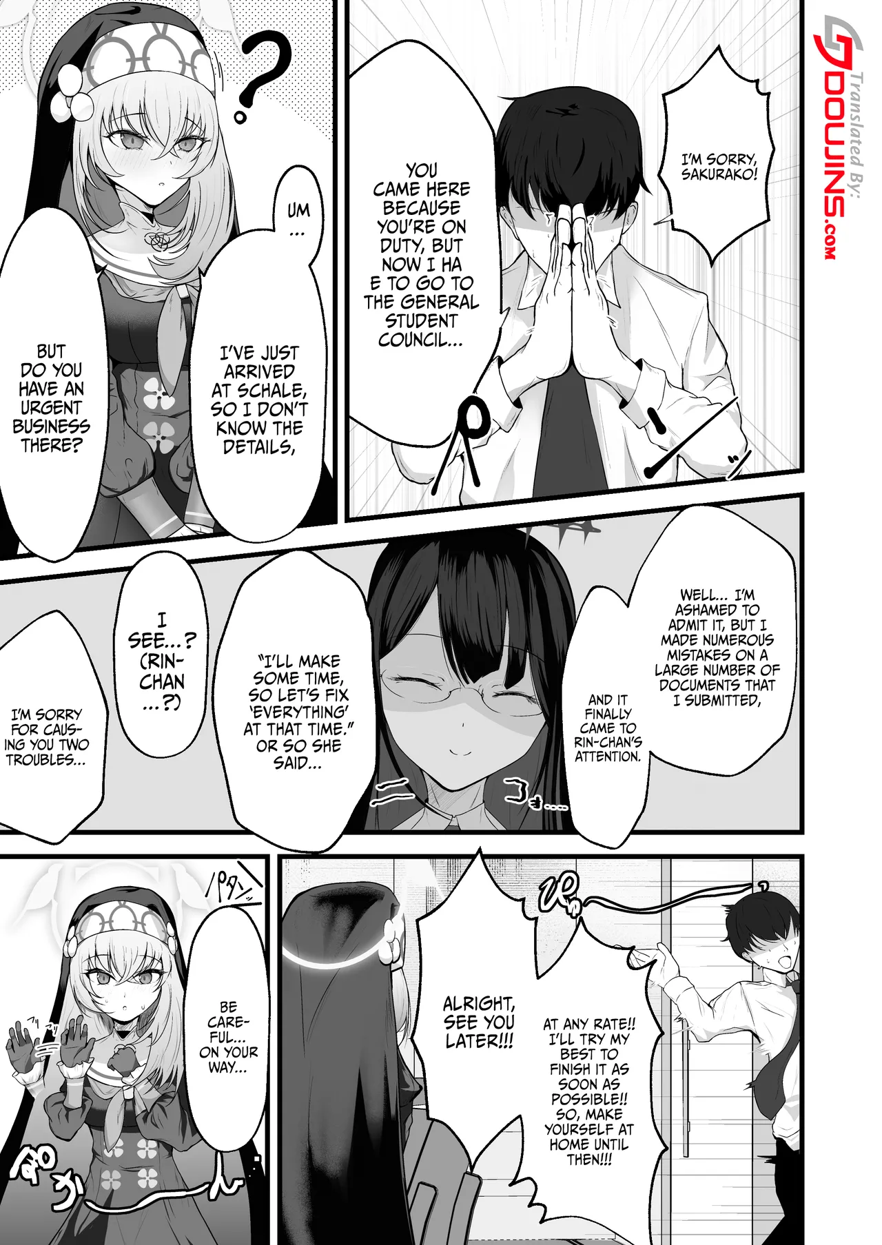 [Huyu no Tataki (Huyugatuo)]Kou Iu no ga Osuki nano desu yo ne | You Really Like This Kind Of Stuff, Don't You?(Blue Archive) [English] {Doujins.com} [Digital] Page 2