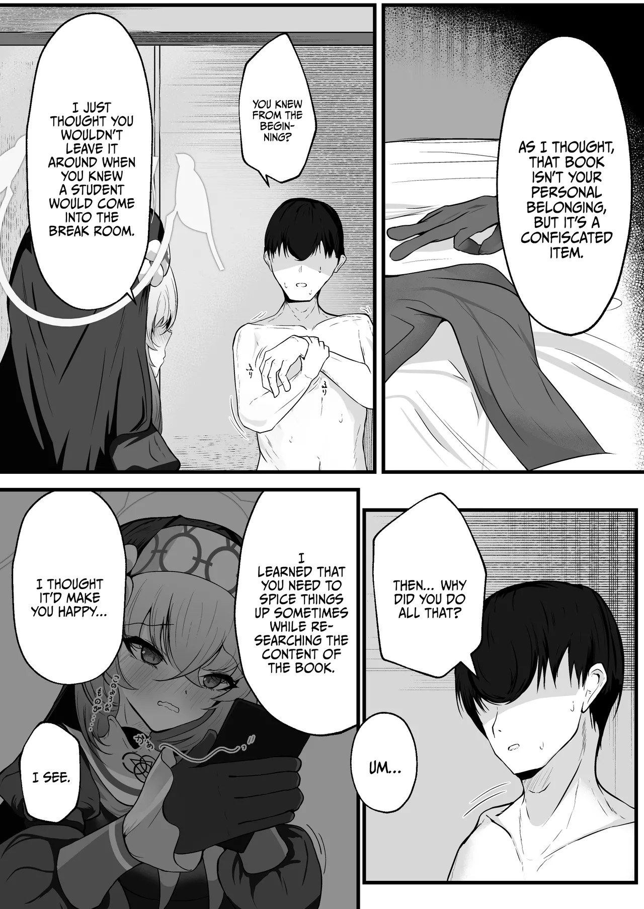 [Huyu no Tataki (Huyugatuo)]Kou Iu no ga Osuki nano desu yo ne | You Really Like This Kind Of Stuff, Don't You?(Blue Archive) [English] {Doujins.com} [Digital] Page 22