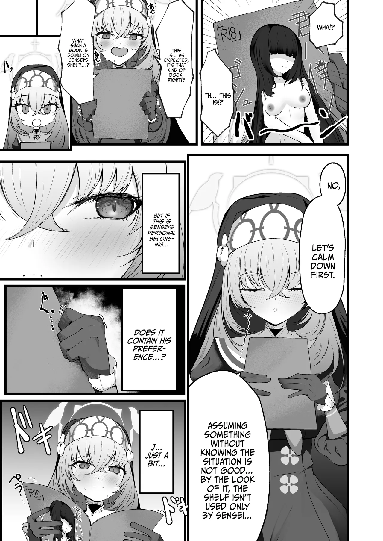 [Huyu no Tataki (Huyugatuo)]Kou Iu no ga Osuki nano desu yo ne | You Really Like This Kind Of Stuff, Don't You?(Blue Archive) [English] {Doujins.com} [Digital] Page 4