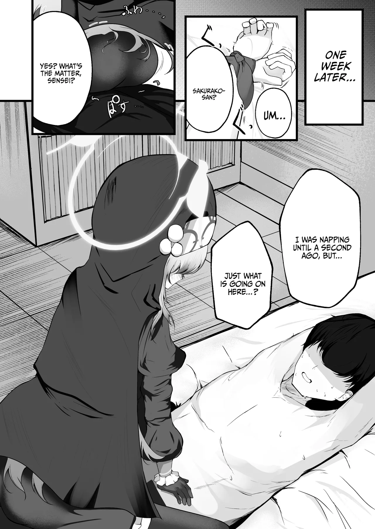 [Huyu no Tataki (Huyugatuo)]Kou Iu no ga Osuki nano desu yo ne | You Really Like This Kind Of Stuff, Don't You?(Blue Archive) [English] {Doujins.com} [Digital] Page 7