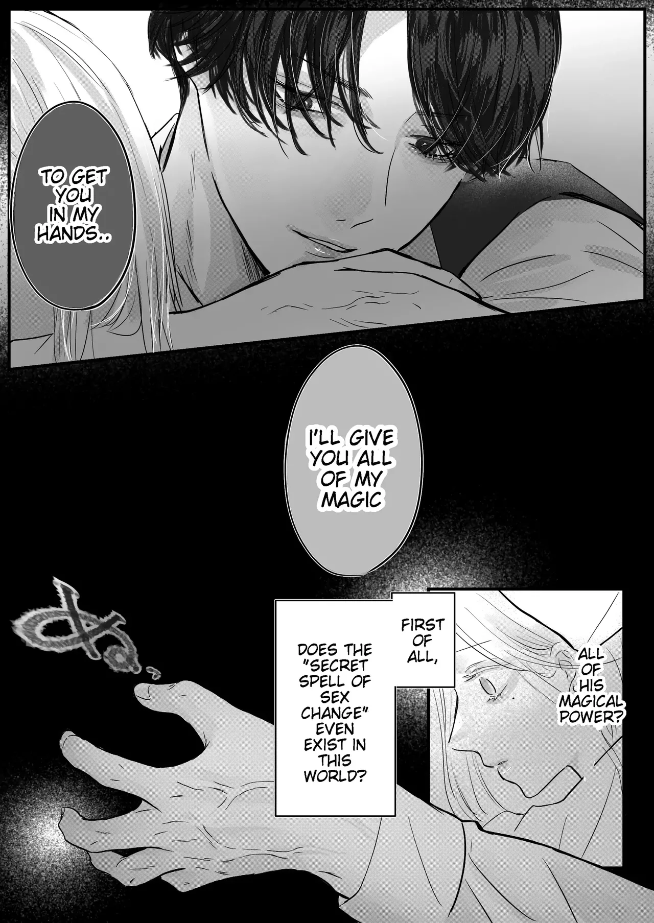 [ Onyu ]Villainous Reincarnation: The Obsession Of The Presumed Hero Is So Strong That He Is Forced To Undergo A Sex Change⁉ chapter 1 part 1 Page 26