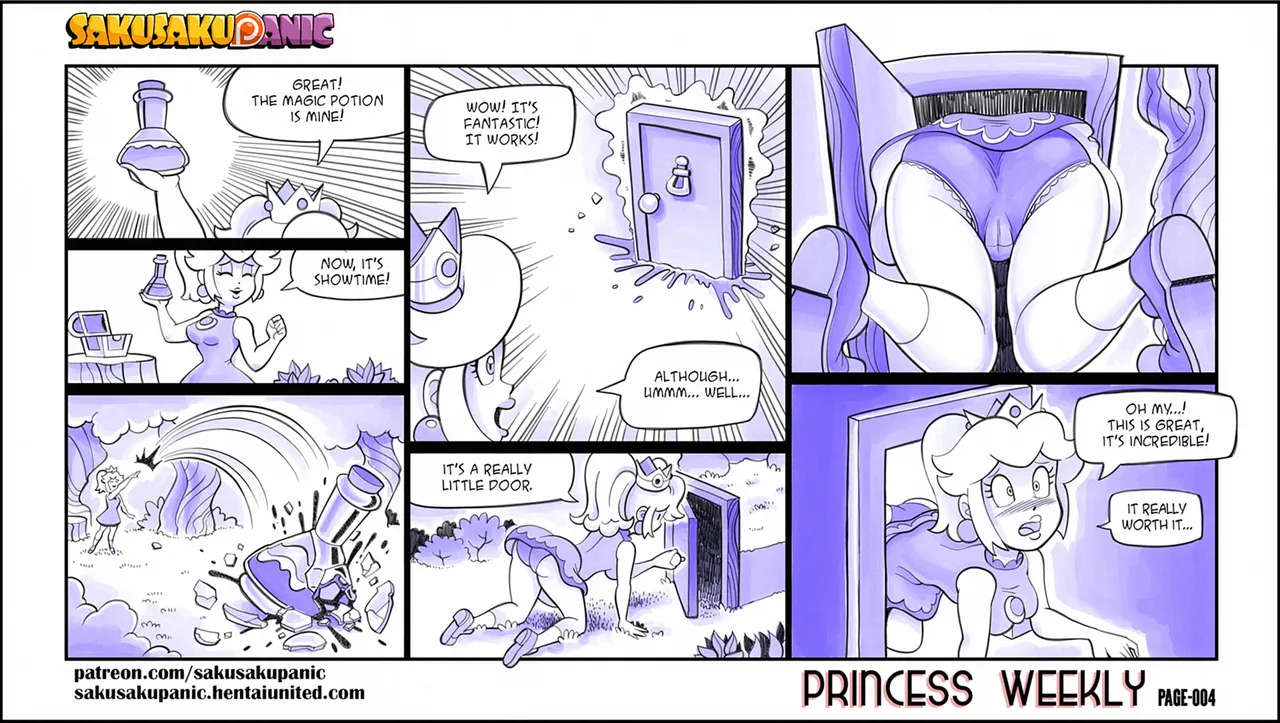 Sakurakasugano Sakusakupanic Princess Weekly #1 Page 4