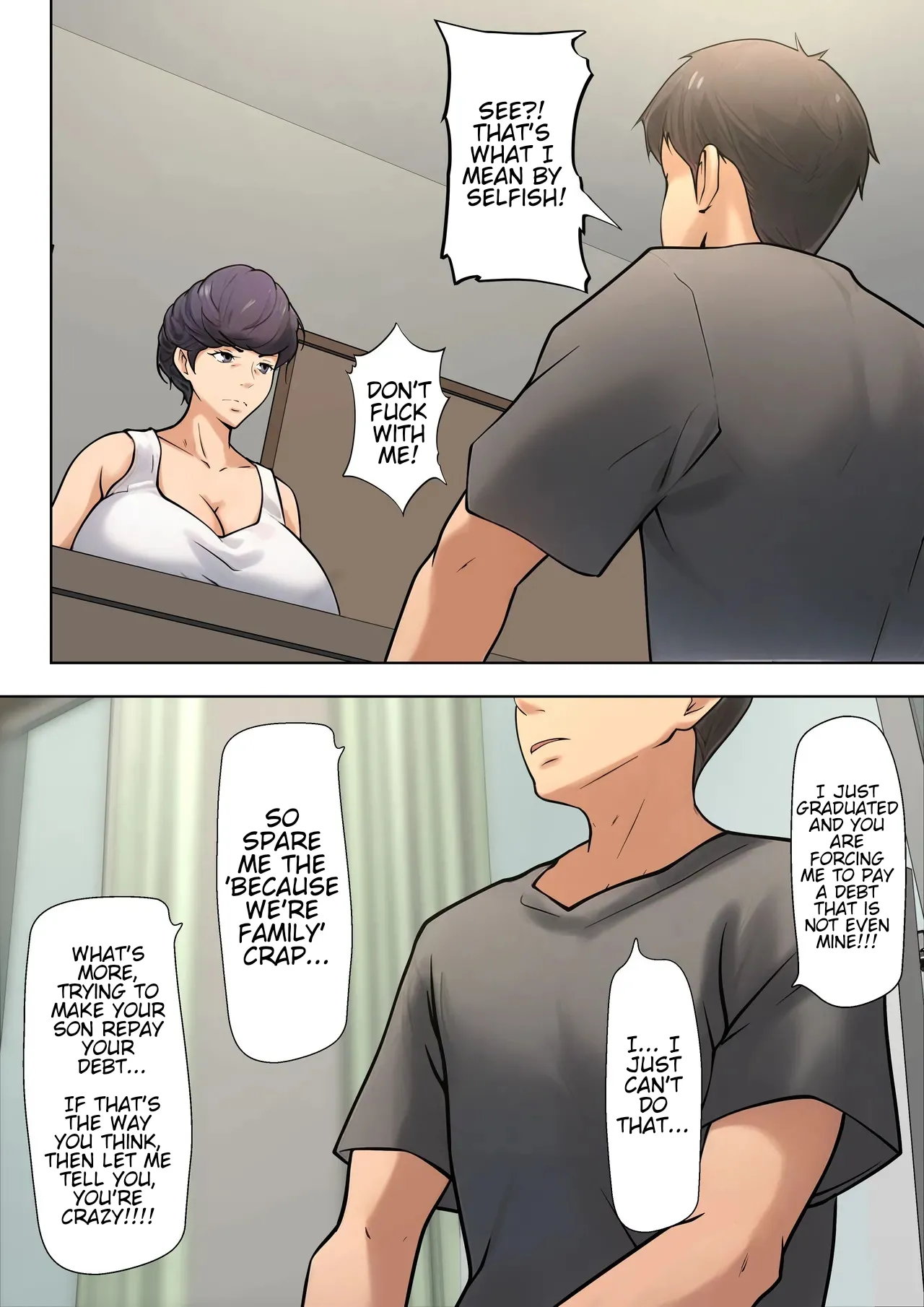 [Pentacle(Shimipan)]I guess I have no choice but to have sex with my mom(The story so far) [WaterKujo] [English] Page 13
