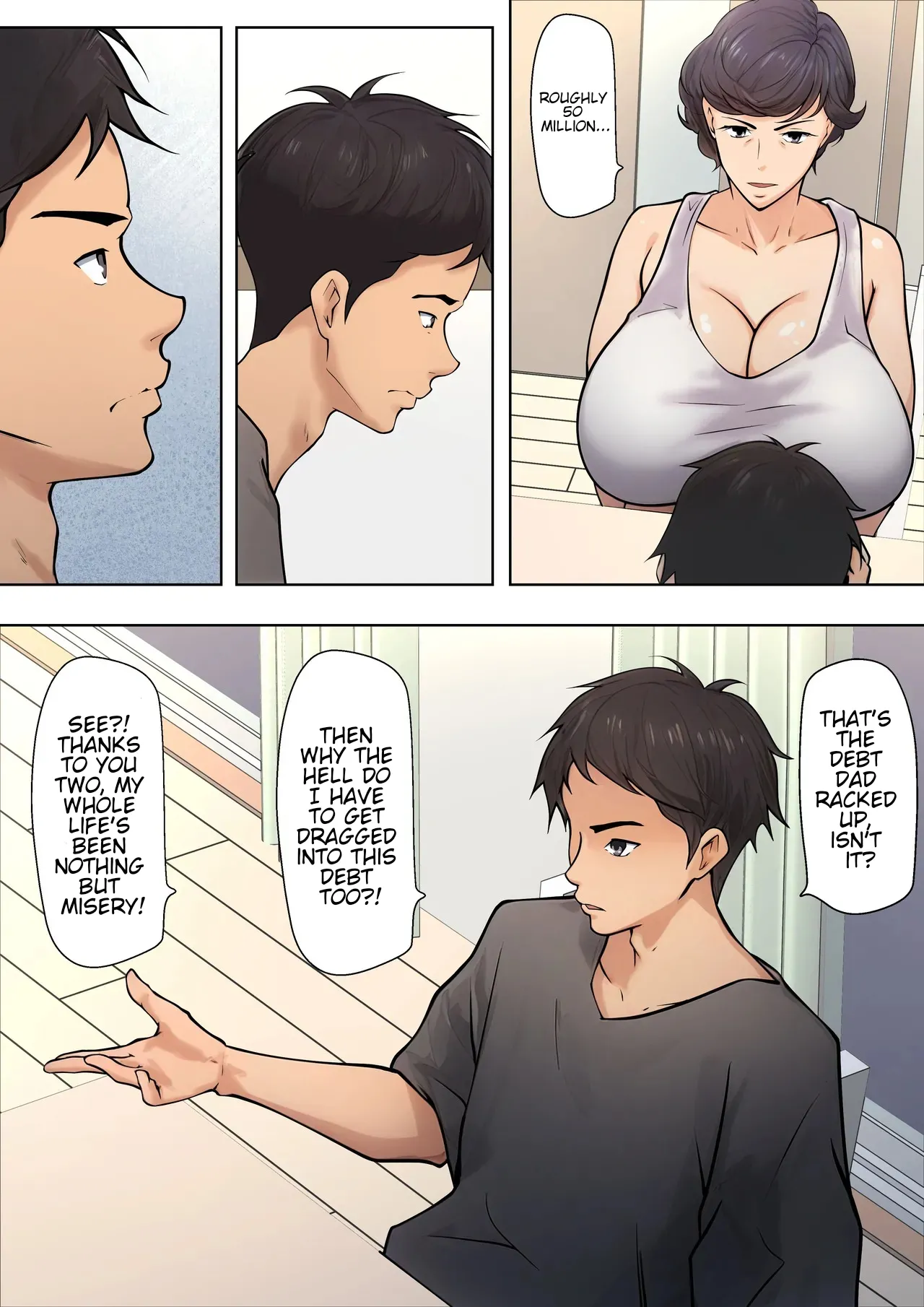 [Pentacle(Shimipan)]I guess I have no choice but to have sex with my mom(The story so far) [WaterKujo] [English] Page 9