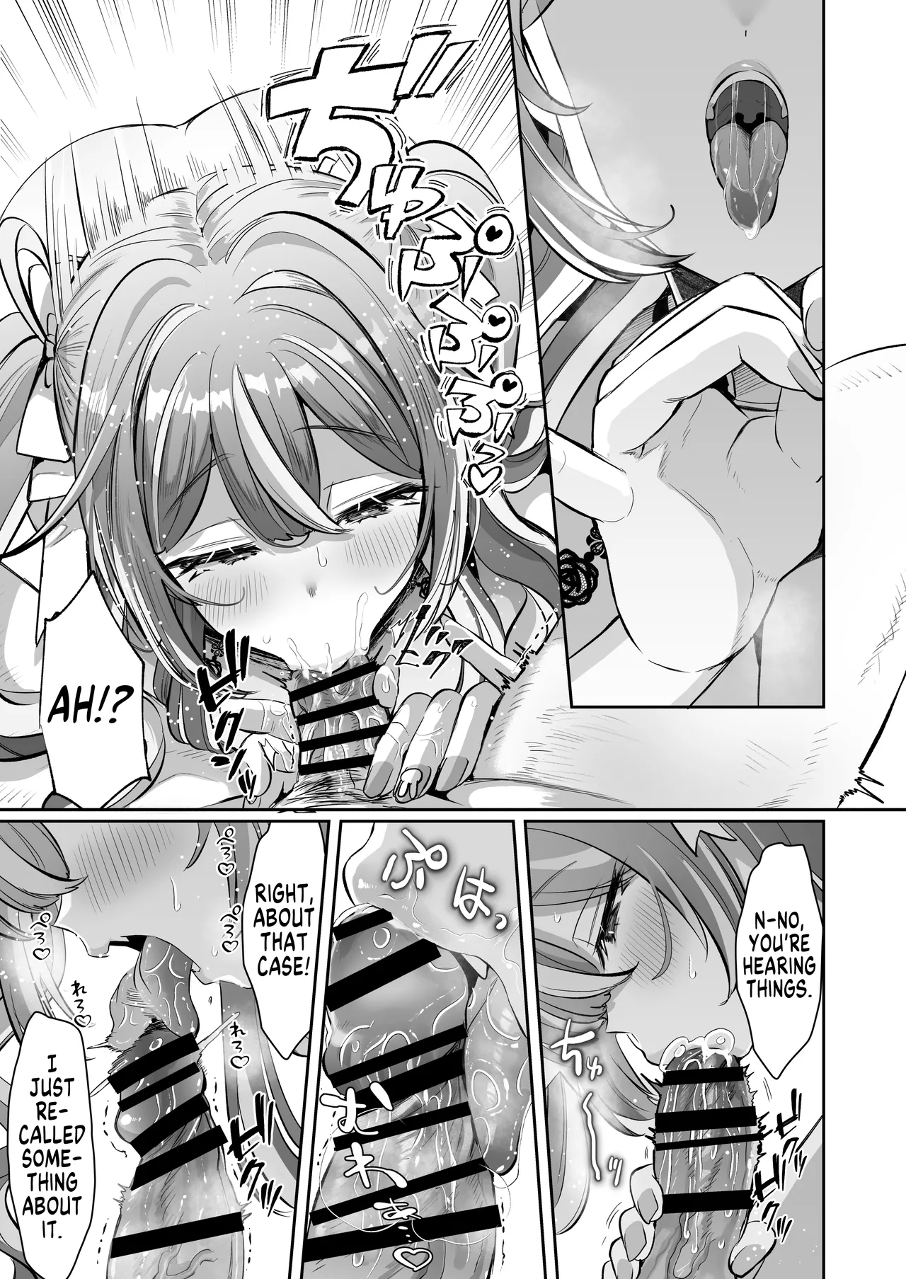 [ZUZUZU (Kamiya Zuzu)]Pien na Ore, Shachiku na Watashi. ~Kinou made Black datta noni, Okitara Sekai ga Pink ni Somattete Kusa Nan da ga~ - A pien me, A slave me. It was a black company until yesterday, but when i woke up, the world was dyed in Plonk and i can't help but laugh[English] [GTF] Page 21