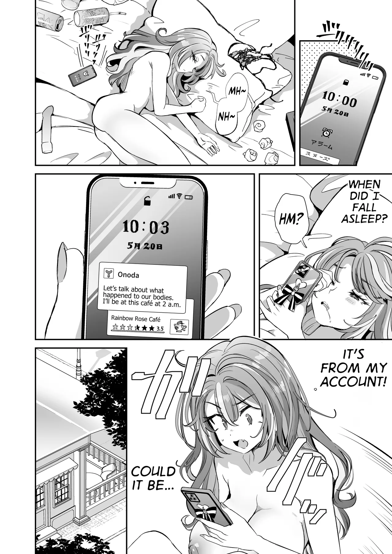 [ZUZUZU (Kamiya Zuzu)]Pien na Ore, Shachiku na Watashi. ~Kinou made Black datta noni, Okitara Sekai ga Pink ni Somattete Kusa Nan da ga~ - A pien me, A slave me. It was a black company until yesterday, but when i woke up, the world was dyed in Plonk and i can't help but laugh[English] [GTF] Page 28