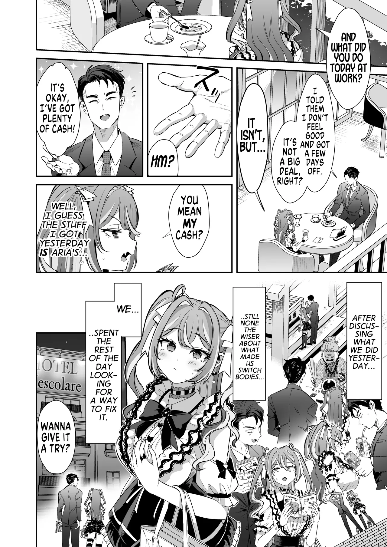 [ZUZUZU (Kamiya Zuzu)]Pien na Ore, Shachiku na Watashi. ~Kinou made Black datta noni, Okitara Sekai ga Pink ni Somattete Kusa Nan da ga~ - A pien me, A slave me. It was a black company until yesterday, but when i woke up, the world was dyed in Plonk and i can't help but laugh[English] [GTF] Page 30