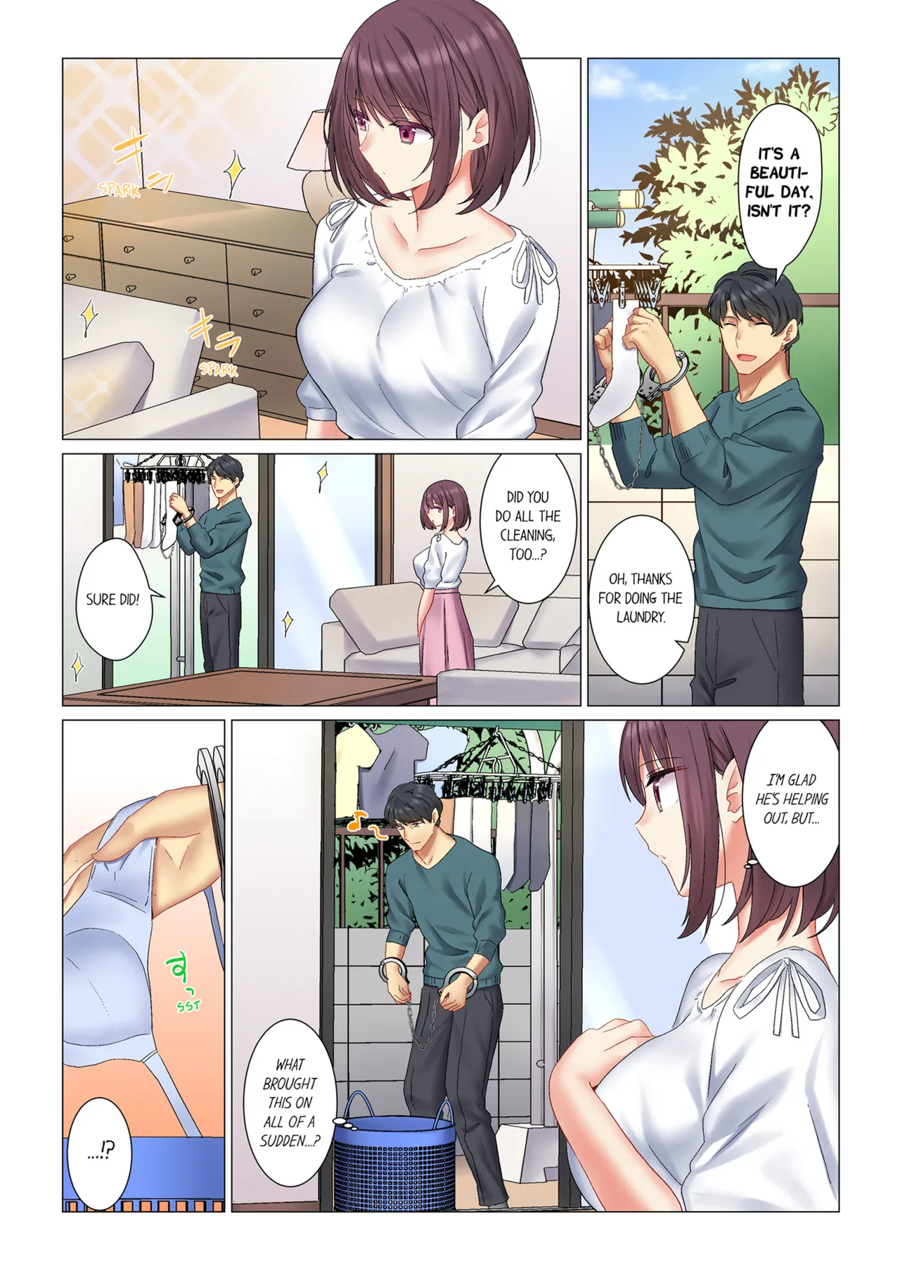 [Nanakusa Amane]Cool na Niizuma to no Shinkon Seikatsu wa Amari ni mo... Yarashikatta  | Our Kinky Newlywed Life Vol. 1-3[English] [Decensored] [Ongoing] Page 101
