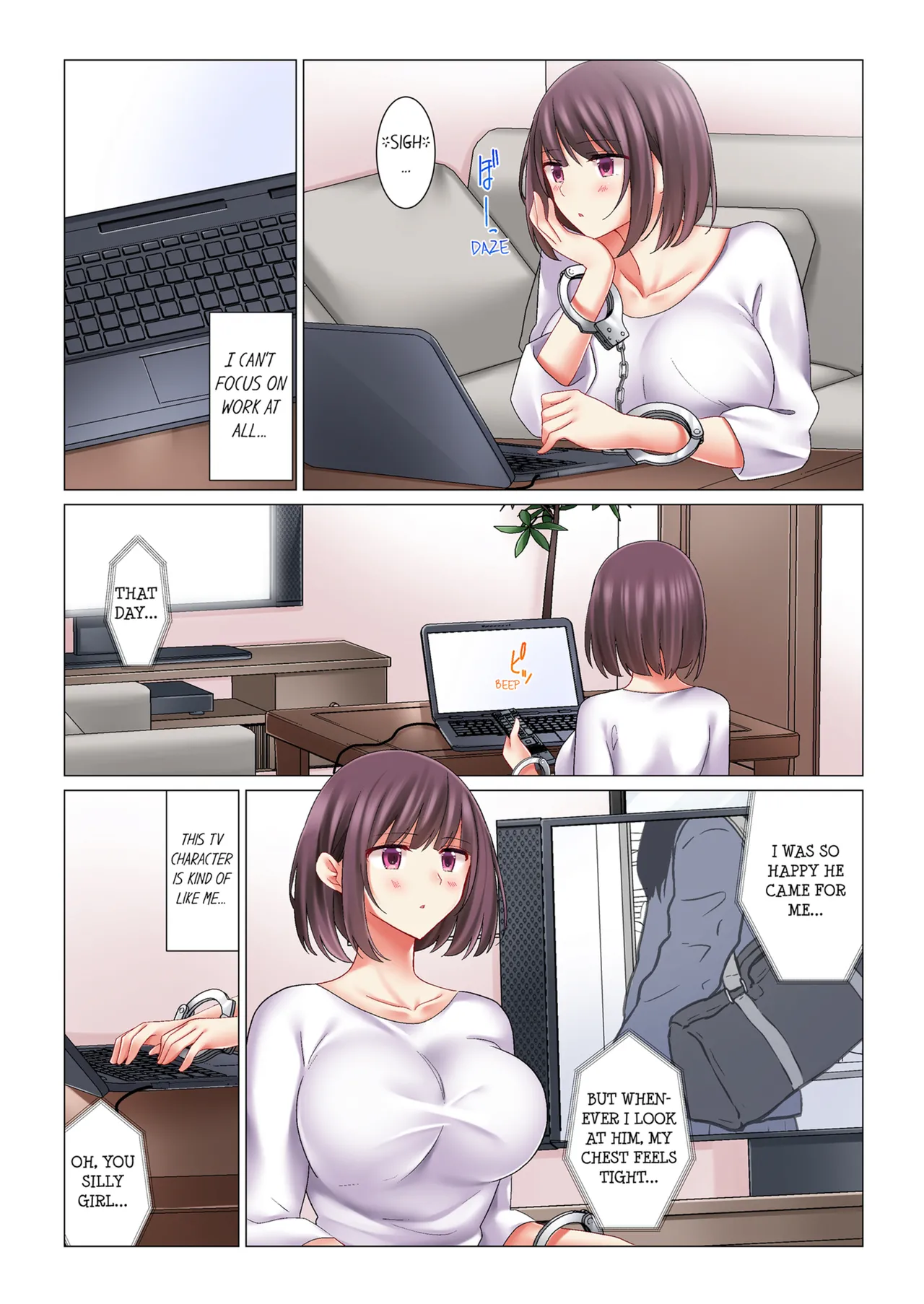 [Nanakusa Amane]Cool na Niizuma to no Shinkon Seikatsu wa Amari ni mo... Yarashikatta  | Our Kinky Newlywed Life Vol. 1-3[English] [Decensored] [Ongoing] Page 153