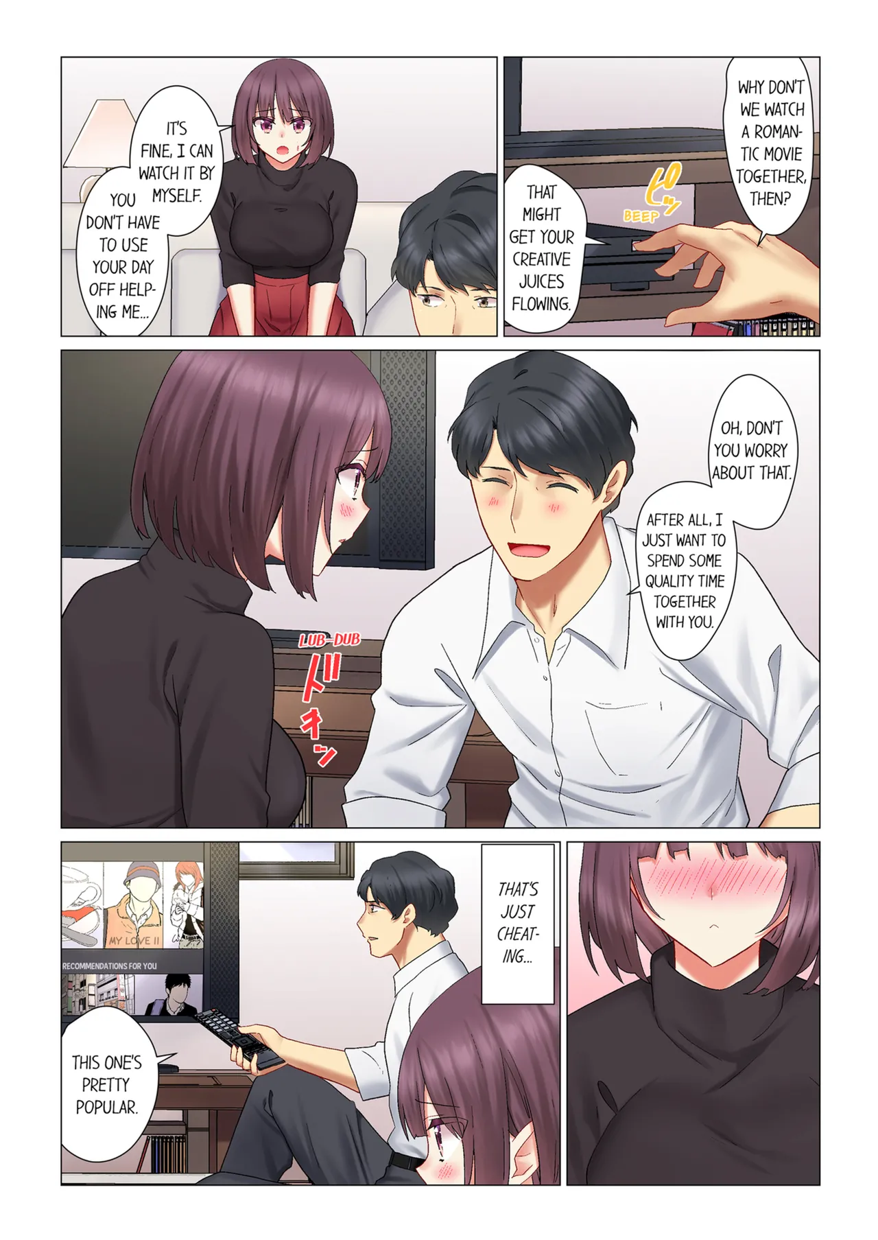 [Nanakusa Amane]Cool na Niizuma to no Shinkon Seikatsu wa Amari ni mo... Yarashikatta  | Our Kinky Newlywed Life Vol. 1-3[English] [Decensored] [Ongoing] Page 175