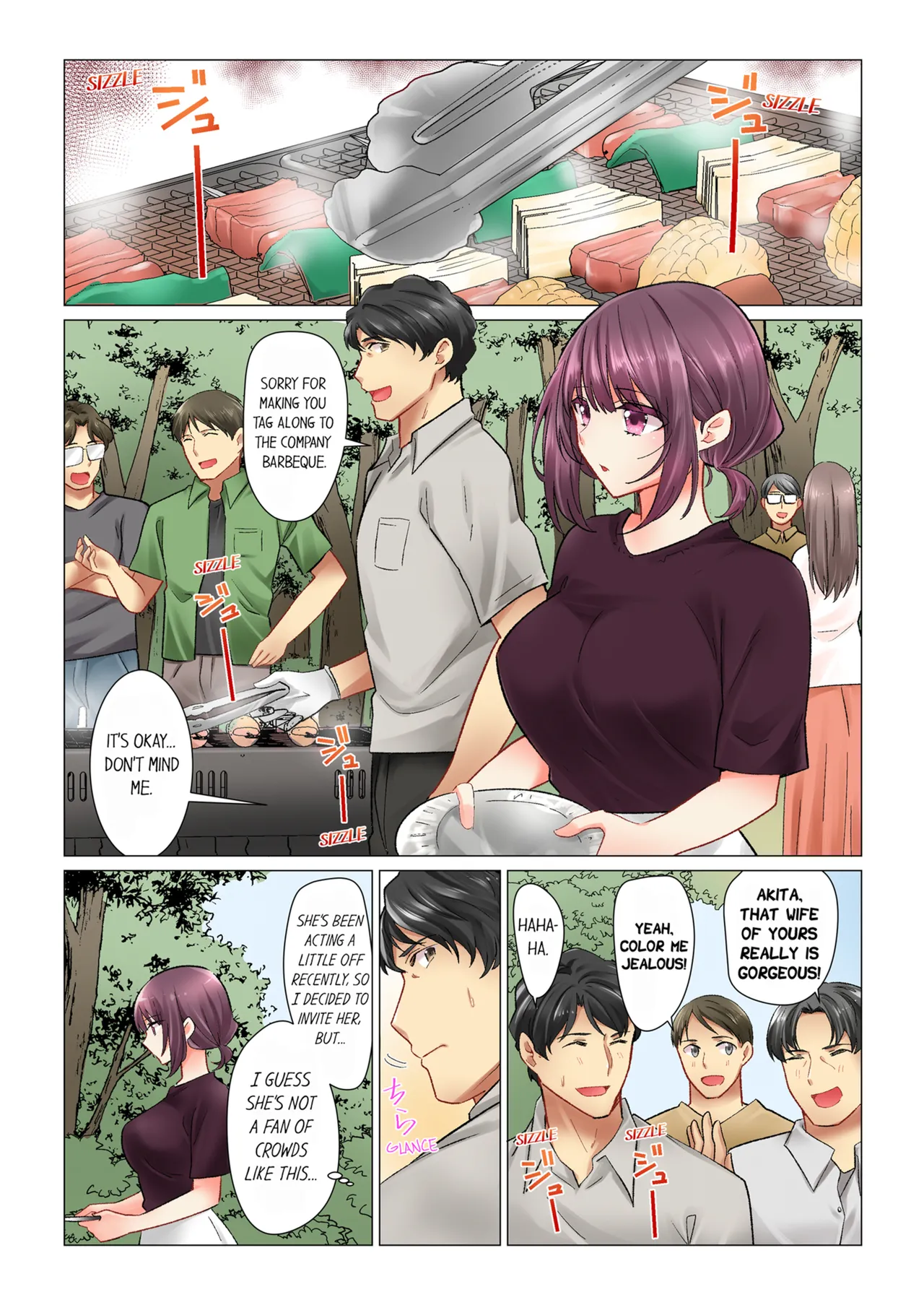 [Nanakusa Amane]Cool na Niizuma to no Shinkon Seikatsu wa Amari ni mo... Yarashikatta  | Our Kinky Newlywed Life Vol. 1-3[English] [Decensored] [Ongoing] Page 197