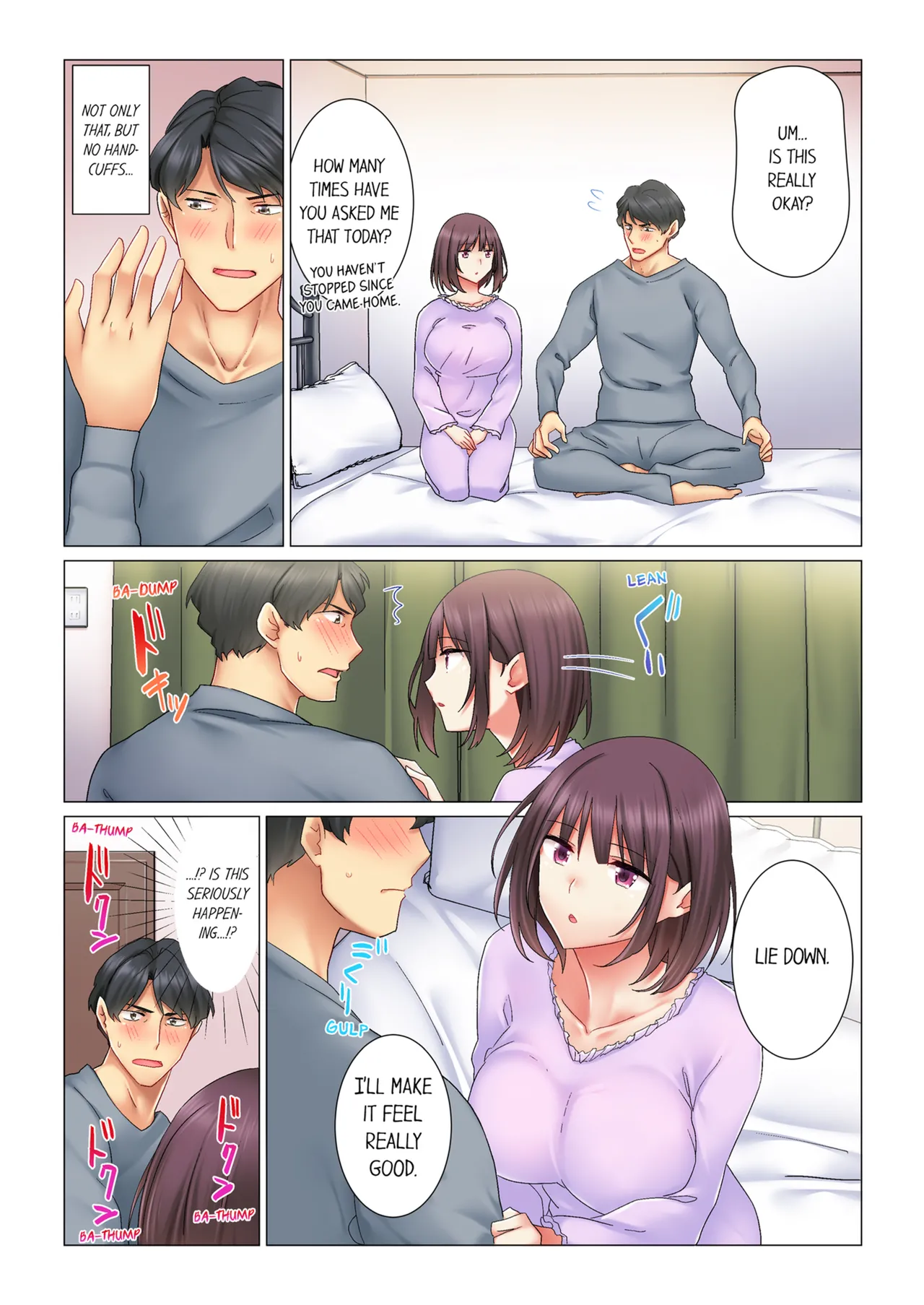 [Nanakusa Amane]Cool na Niizuma to no Shinkon Seikatsu wa Amari ni mo... Yarashikatta  | Our Kinky Newlywed Life Vol. 1-3[English] [Decensored] [Ongoing] Page 34