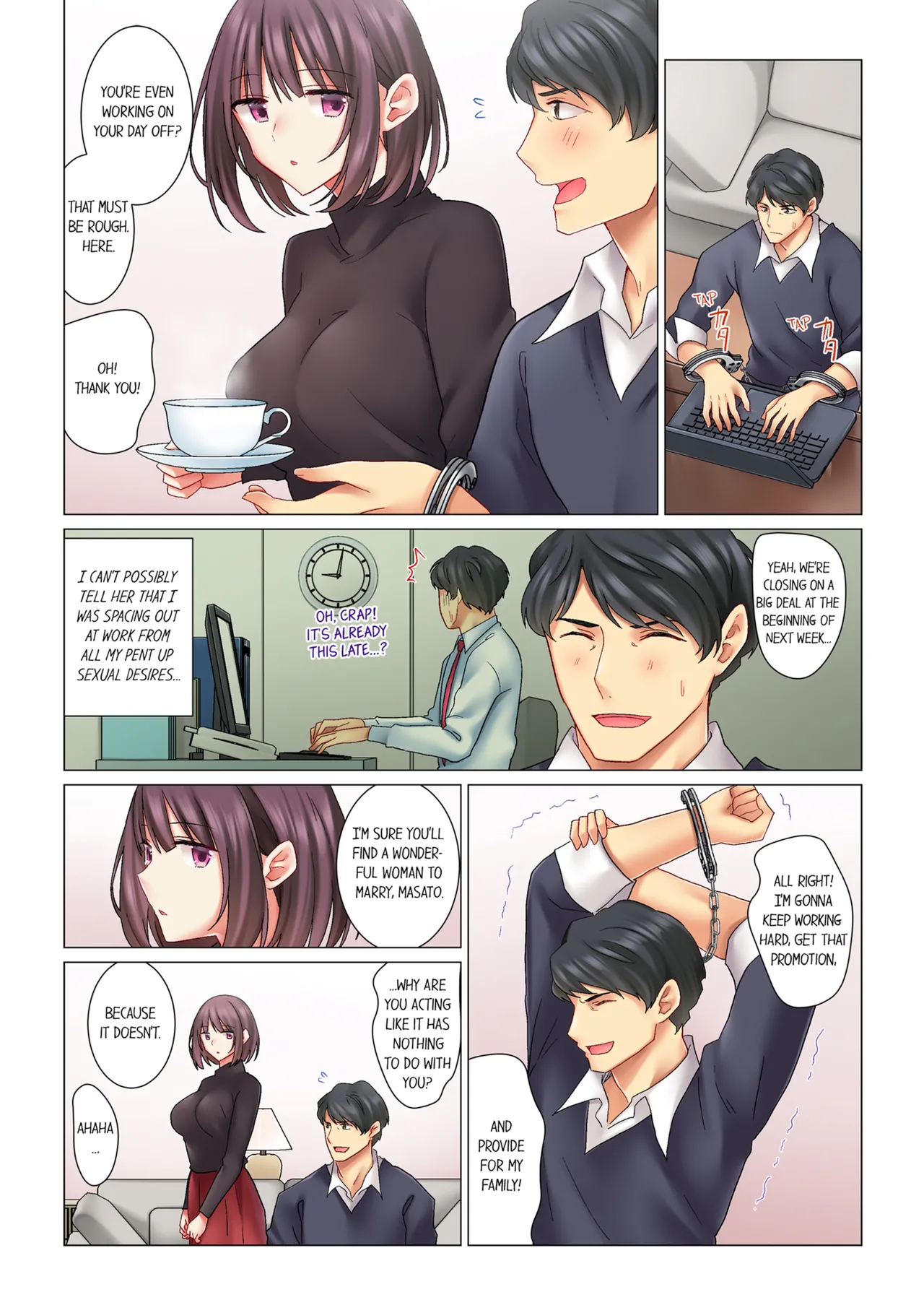[Nanakusa Amane]Cool na Niizuma to no Shinkon Seikatsu wa Amari ni mo... Yarashikatta  | Our Kinky Newlywed Life Vol. 1-3[English] [Decensored] [Ongoing] Page 52