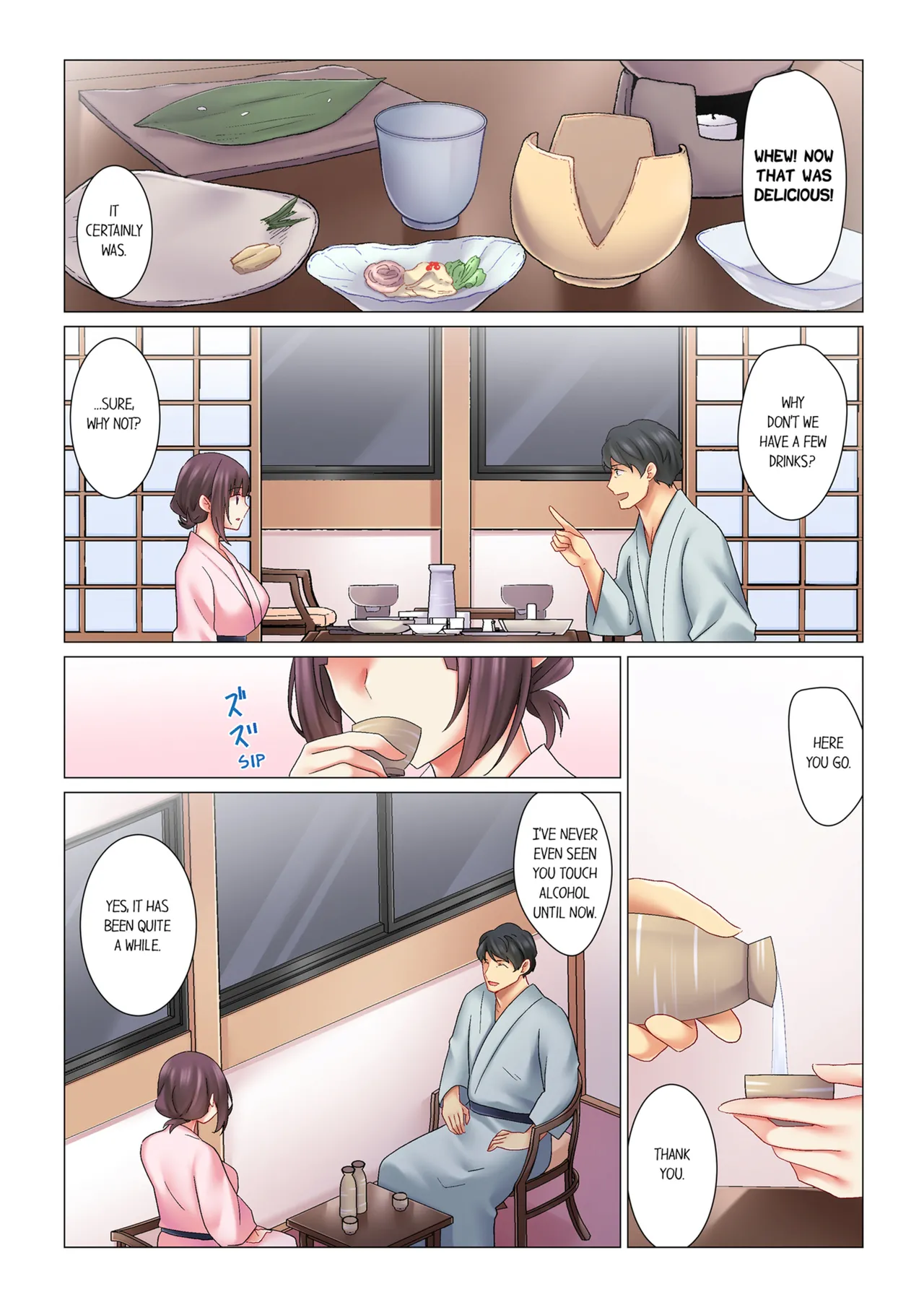 [Nanakusa Amane]Cool na Niizuma to no Shinkon Seikatsu wa Amari ni mo... Yarashikatta  | Our Kinky Newlywed Life Vol. 1-3[English] [Decensored] [Ongoing] Page 84