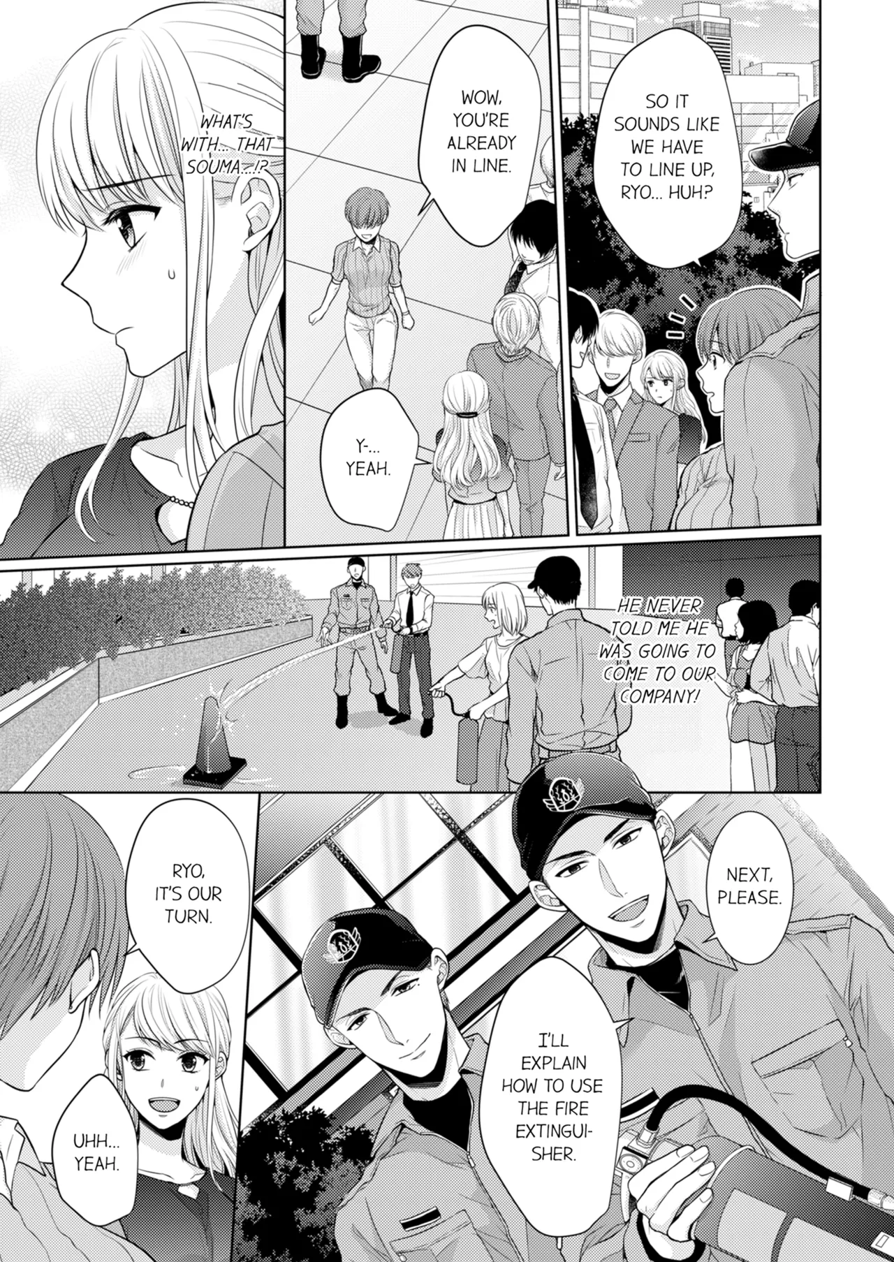 [Kawano Tanishi]Yubisaki Kara Honki no Netsujō ～ Chara Otoko Shōbōshi wa Massuguna me de Watashi o Daita ～ | Fire in His Fingertips Vol. 1-3[English] [Decensored] [Ongoing] Page 100