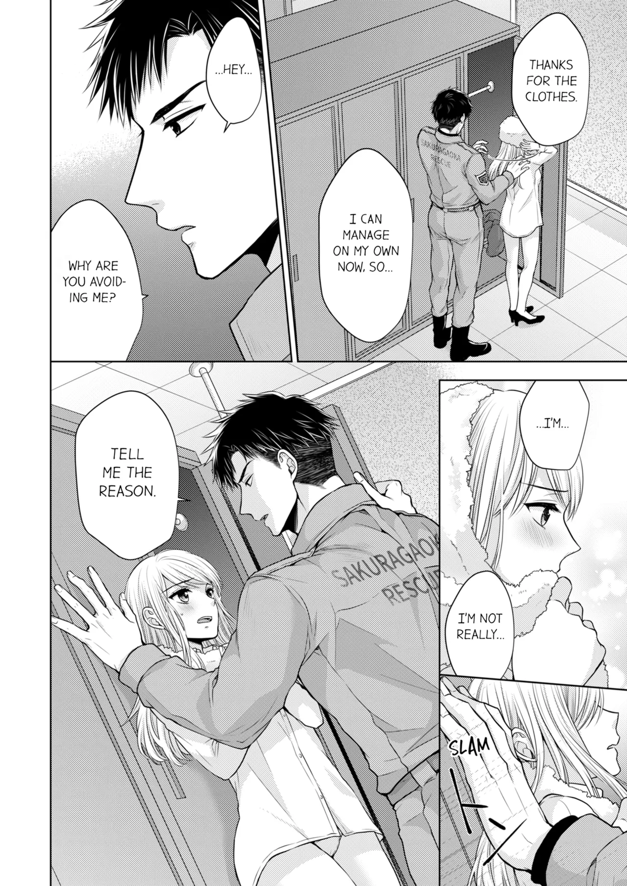 [Kawano Tanishi]Yubisaki Kara Honki no Netsujō ～ Chara Otoko Shōbōshi wa Massuguna me de Watashi o Daita ～ | Fire in His Fingertips Vol. 1-3[English] [Decensored] [Ongoing] Page 105