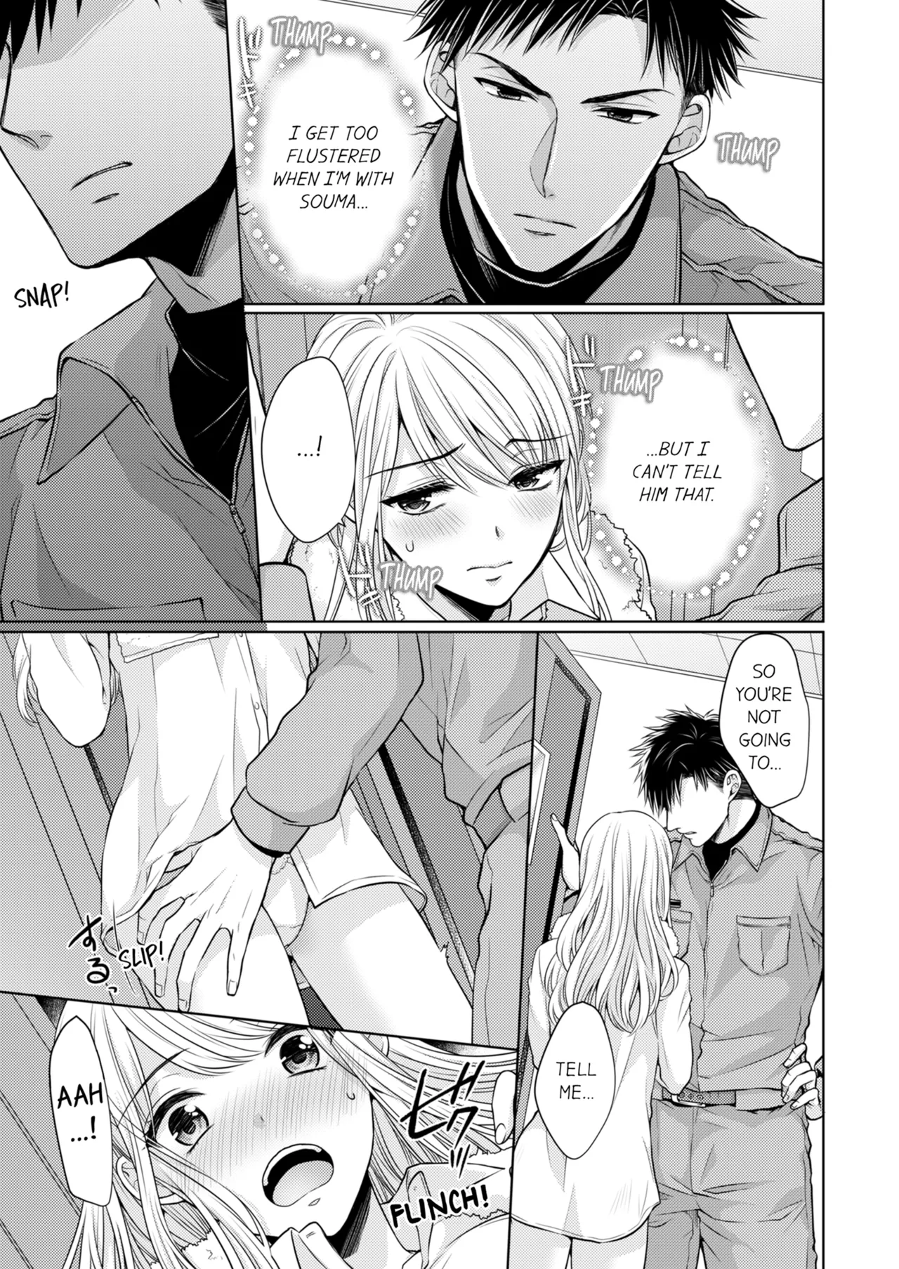 [Kawano Tanishi]Yubisaki Kara Honki no Netsujō ～ Chara Otoko Shōbōshi wa Massuguna me de Watashi o Daita ～ | Fire in His Fingertips Vol. 1-3[English] [Decensored] [Ongoing] Page 106