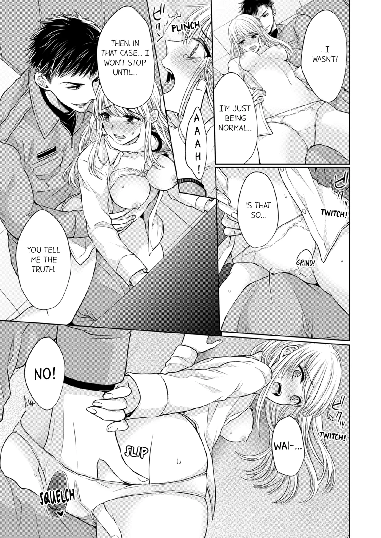 [Kawano Tanishi]Yubisaki Kara Honki no Netsujō ～ Chara Otoko Shōbōshi wa Massuguna me de Watashi o Daita ～ | Fire in His Fingertips Vol. 1-3[English] [Decensored] [Ongoing] Page 110