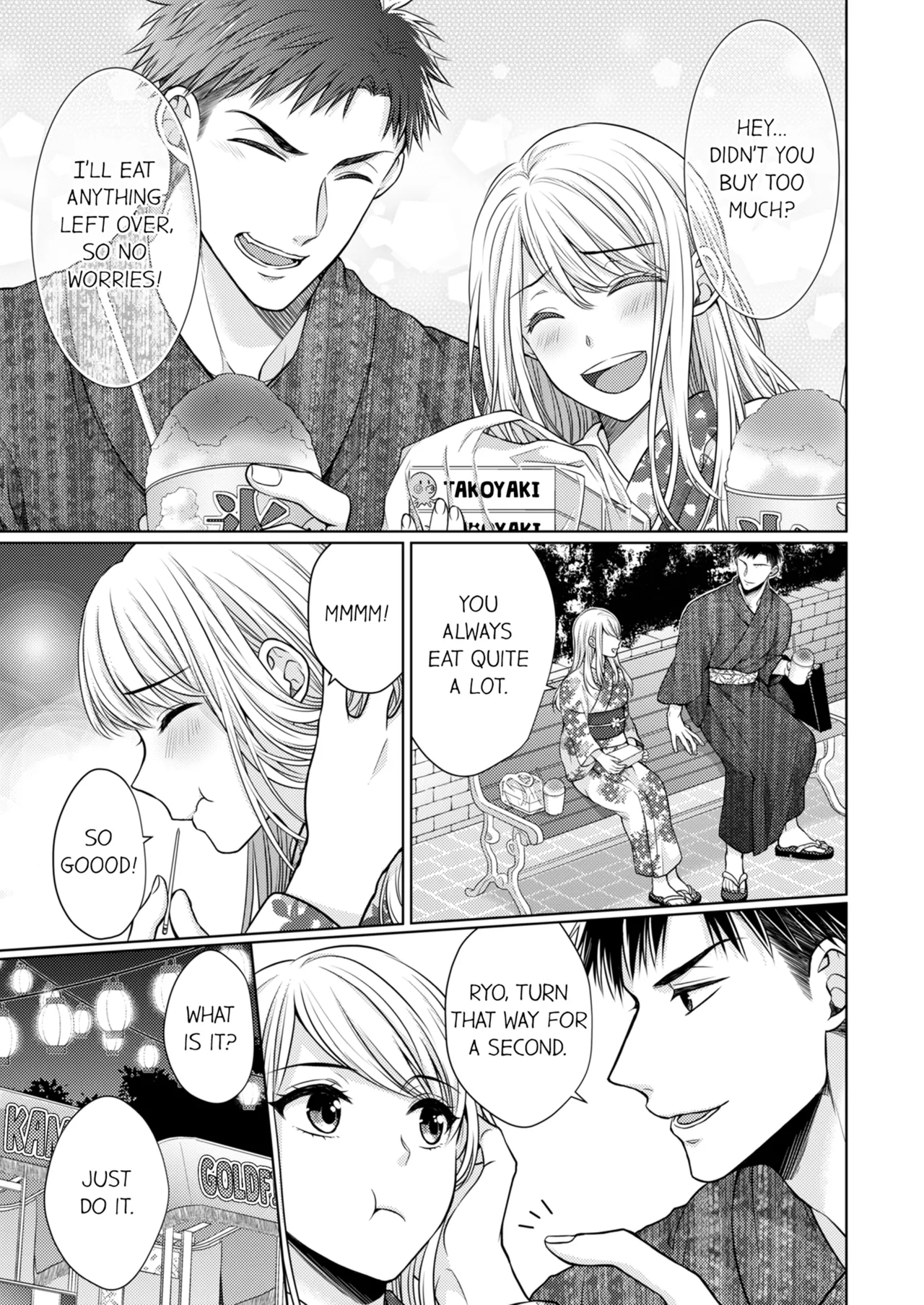 [Kawano Tanishi]Yubisaki Kara Honki no Netsujō ～ Chara Otoko Shōbōshi wa Massuguna me de Watashi o Daita ～ | Fire in His Fingertips Vol. 1-3[English] [Decensored] [Ongoing] Page 134