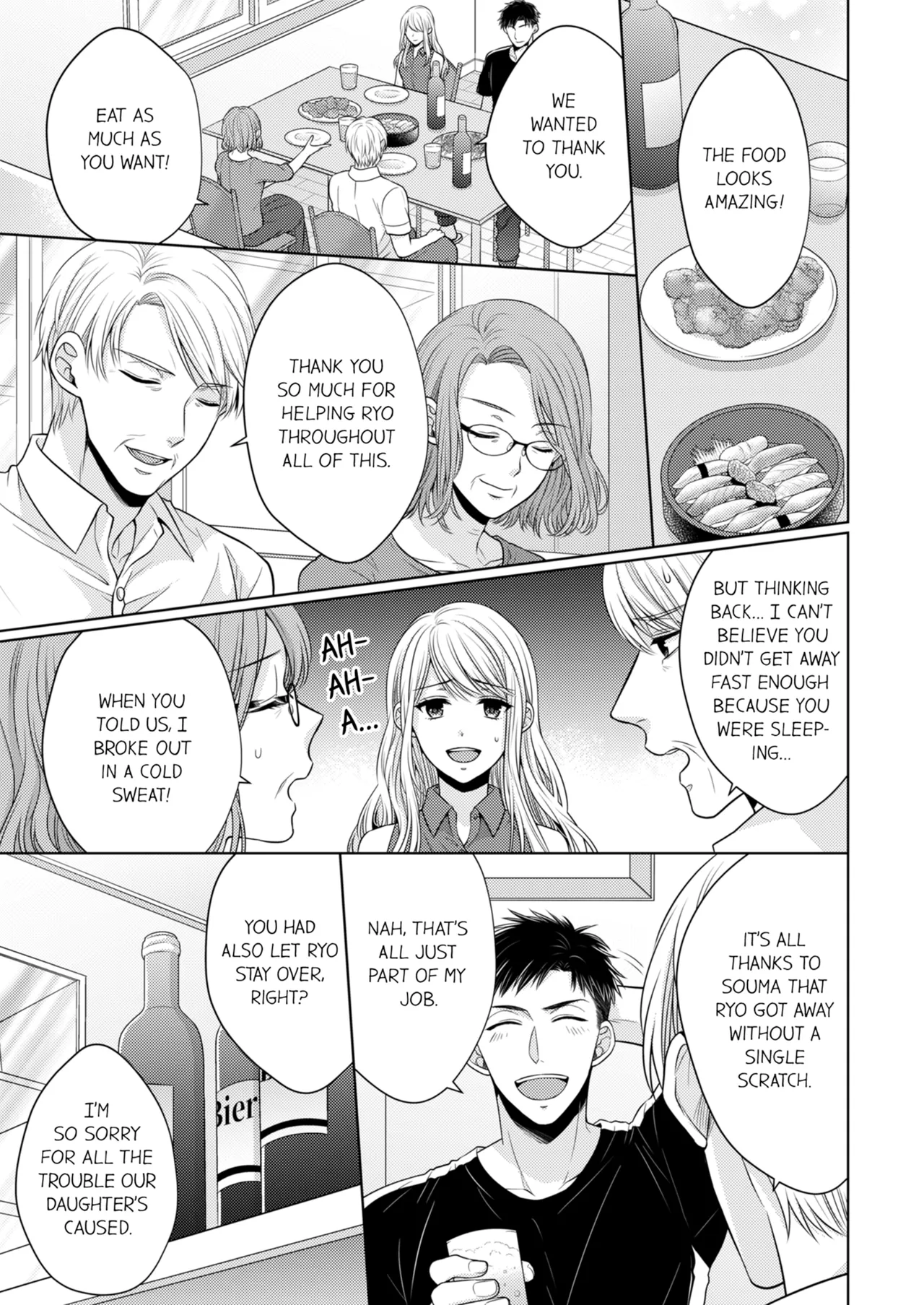 [Kawano Tanishi]Yubisaki Kara Honki no Netsujō ～ Chara Otoko Shōbōshi wa Massuguna me de Watashi o Daita ～ | Fire in His Fingertips Vol. 1-3[English] [Decensored] [Ongoing] Page 181
