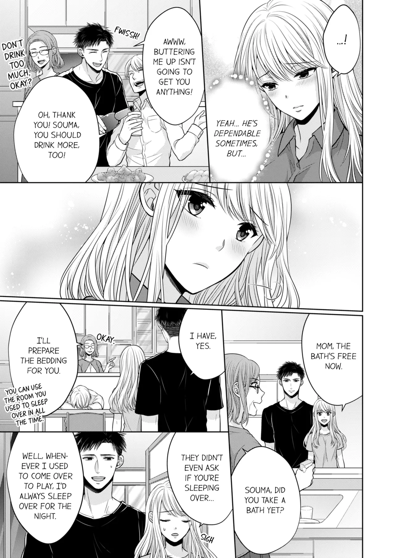 [Kawano Tanishi]Yubisaki Kara Honki no Netsujō ～ Chara Otoko Shōbōshi wa Massuguna me de Watashi o Daita ～ | Fire in His Fingertips Vol. 1-3[English] [Decensored] [Ongoing] Page 183