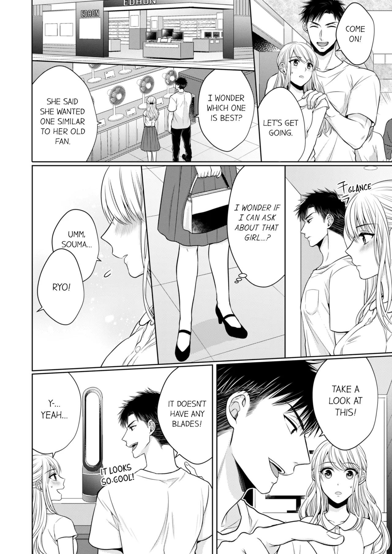 [Kawano Tanishi]Yubisaki Kara Honki no Netsujō ～ Chara Otoko Shōbōshi wa Massuguna me de Watashi o Daita ～ | Fire in His Fingertips Vol. 1-3[English] [Decensored] [Ongoing] Page 206