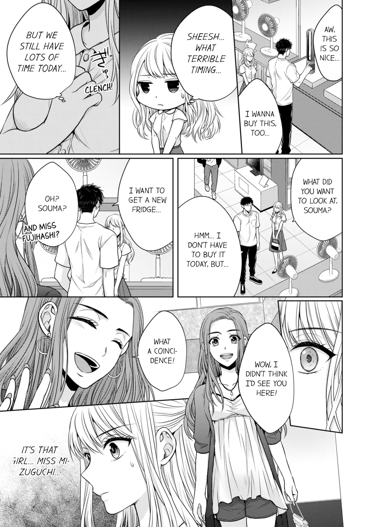 [Kawano Tanishi]Yubisaki Kara Honki no Netsujō ～ Chara Otoko Shōbōshi wa Massuguna me de Watashi o Daita ～ | Fire in His Fingertips Vol. 1-3[English] [Decensored] [Ongoing] Page 207