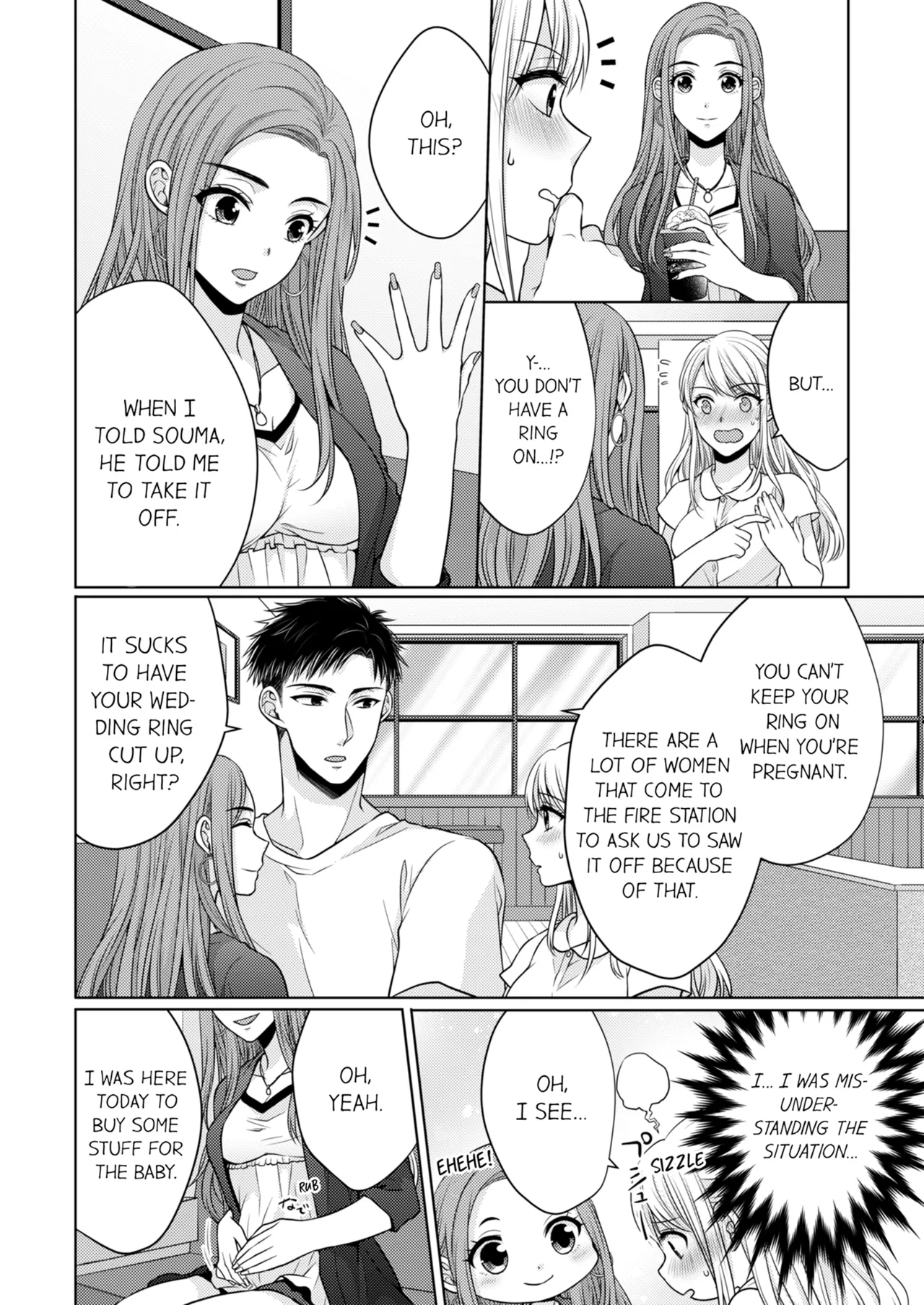 [Kawano Tanishi]Yubisaki Kara Honki no Netsujō ～ Chara Otoko Shōbōshi wa Massuguna me de Watashi o Daita ～ | Fire in His Fingertips Vol. 1-3[English] [Decensored] [Ongoing] Page 218