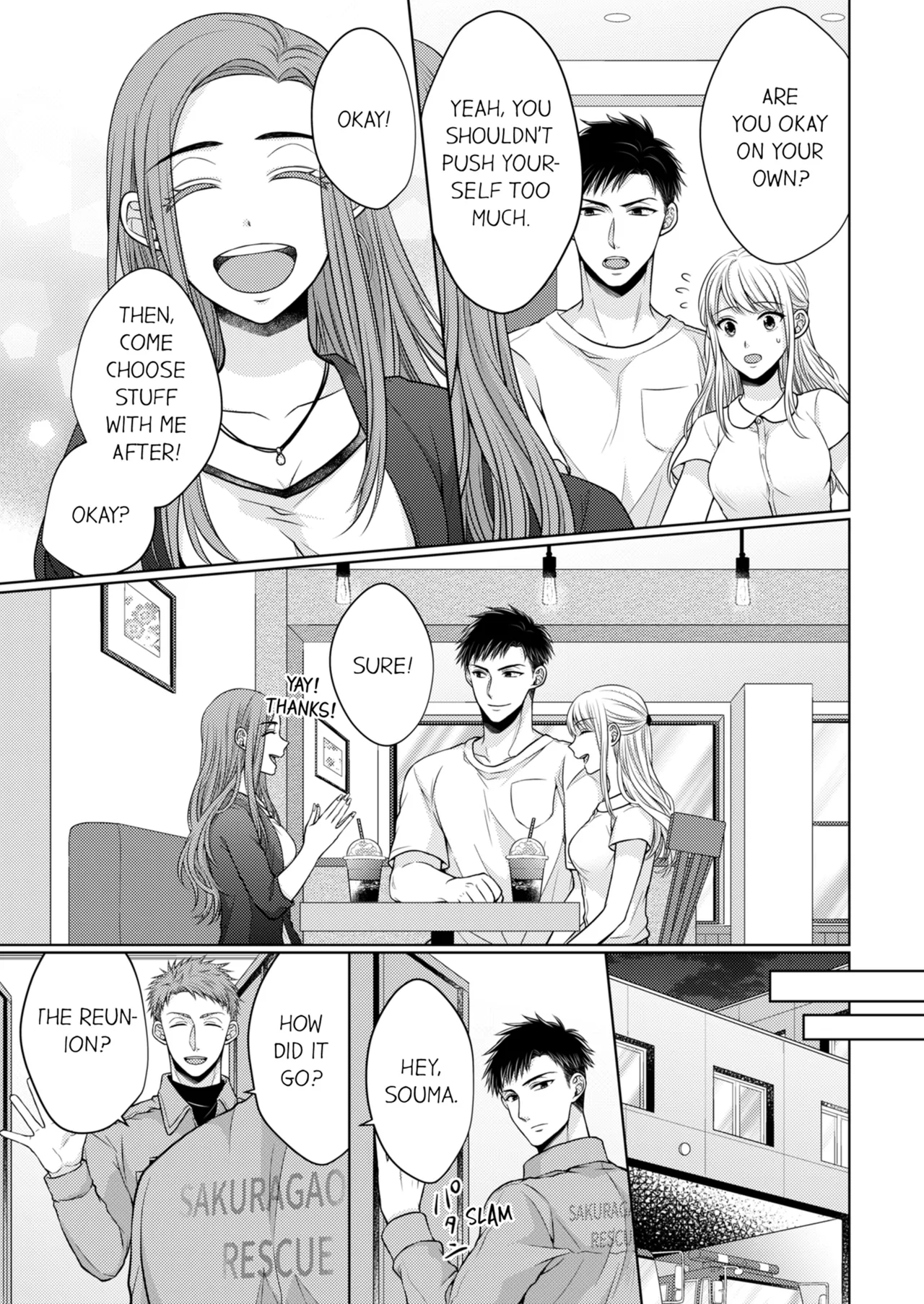 [Kawano Tanishi]Yubisaki Kara Honki no Netsujō ～ Chara Otoko Shōbōshi wa Massuguna me de Watashi o Daita ～ | Fire in His Fingertips Vol. 1-3[English] [Decensored] [Ongoing] Page 219