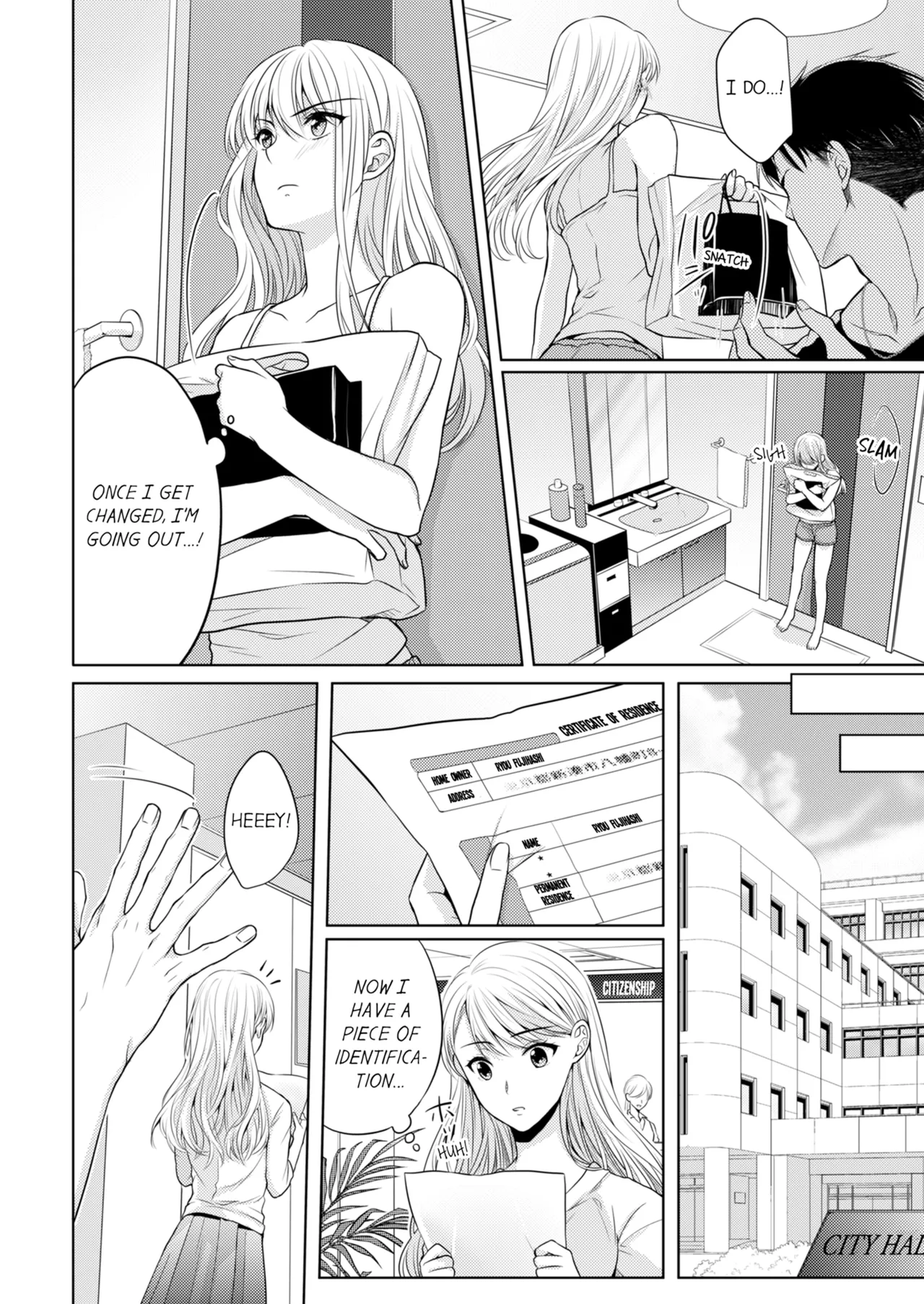 [Kawano Tanishi]Yubisaki Kara Honki no Netsujō ～ Chara Otoko Shōbōshi wa Massuguna me de Watashi o Daita ～ | Fire in His Fingertips Vol. 1-3[English] [Decensored] [Ongoing] Page 34