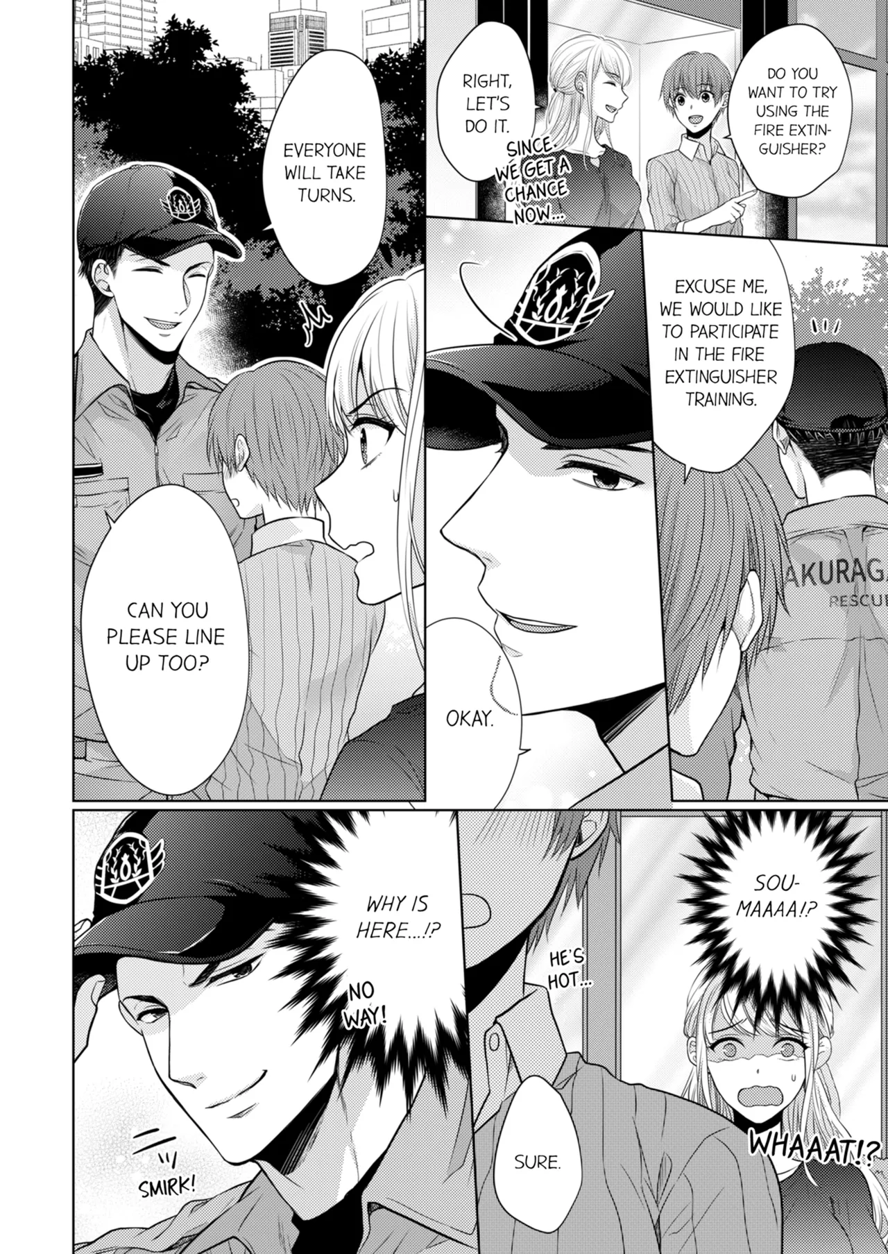 [Kawano Tanishi]Yubisaki Kara Honki no Netsujō ～ Chara Otoko Shōbōshi wa Massuguna me de Watashi o Daita ～ | Fire in His Fingertips Vol. 1-3[English] [Decensored] [Ongoing] Page 99