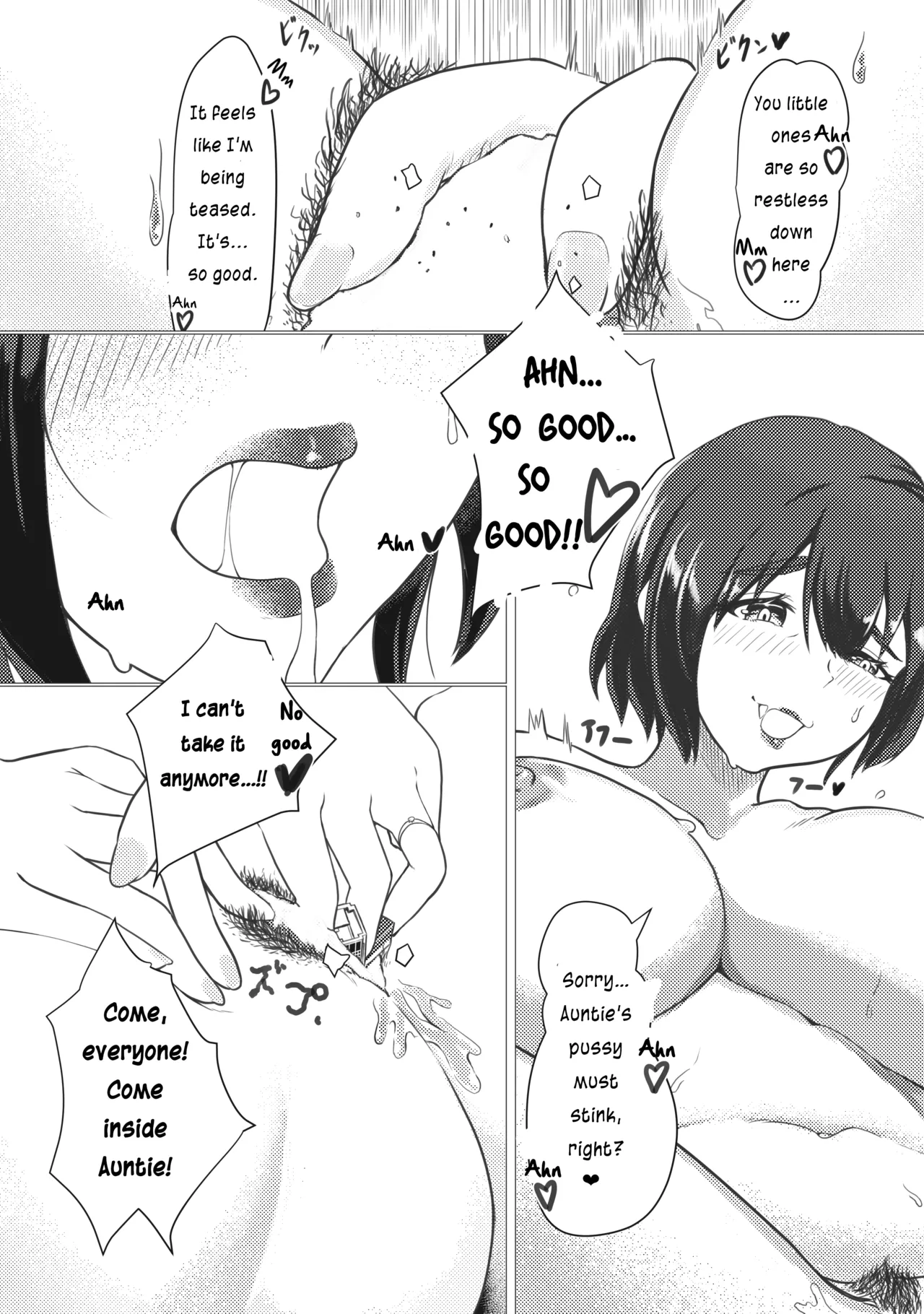 [Tuxedo Cat]Dekkai Oba-san no Eroi Manga | Huge Auntie Erotic Manga[English] Page 8