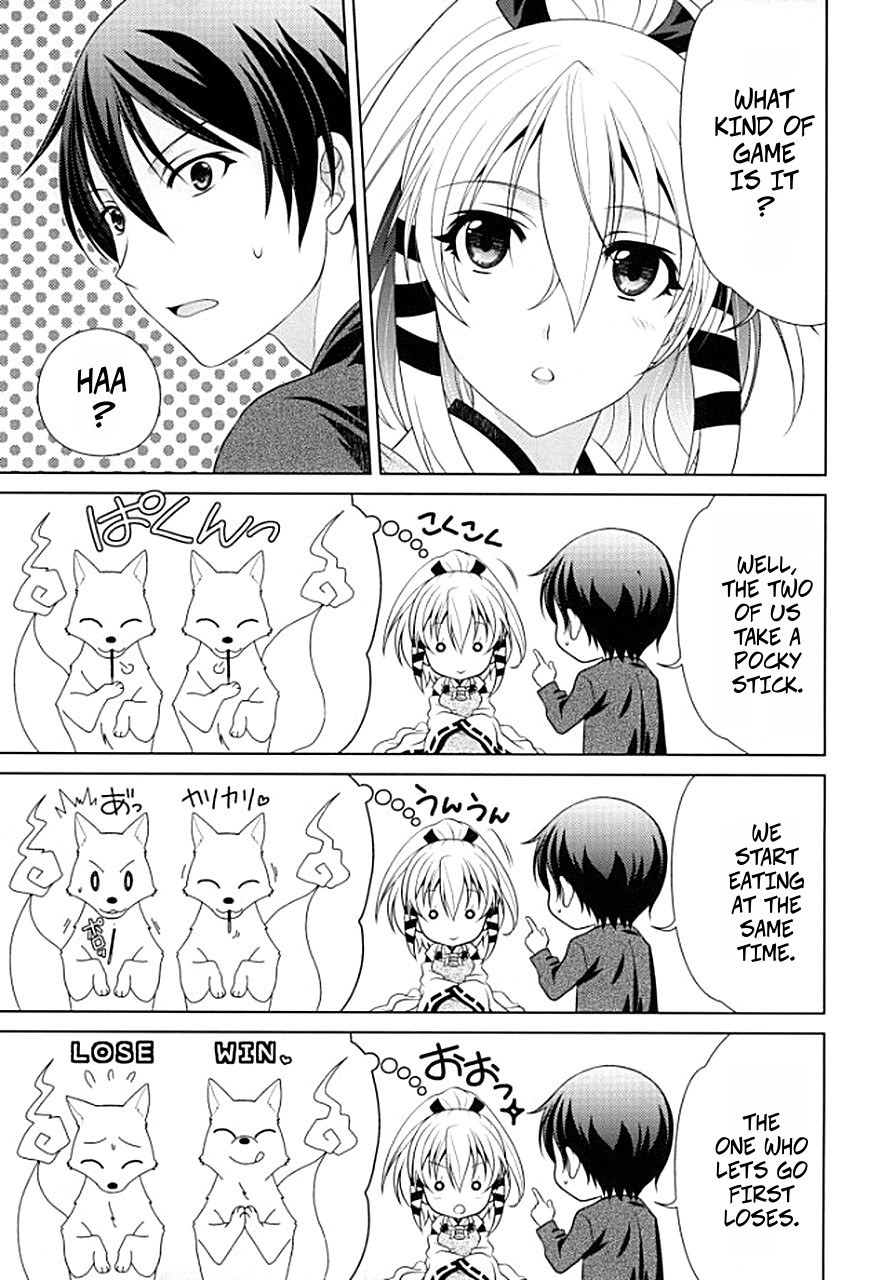 (COMIC1☆8) [Kanyou Shounen (URA, Gushigushi Maru)]Boukashi Yuugi | Pocky Stick Game(Inari, Konkon, Koi Iroha.) [English] [CopyOf] Page 4